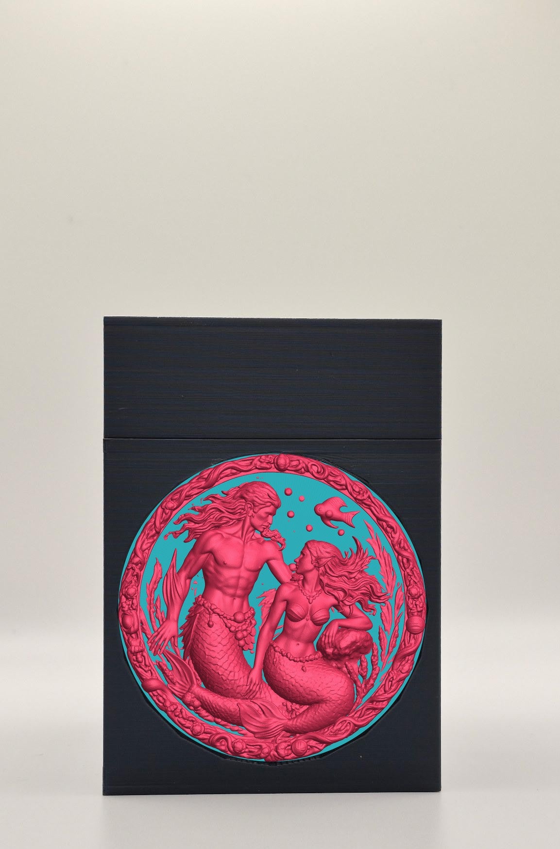 Merfolk Card Box — Black