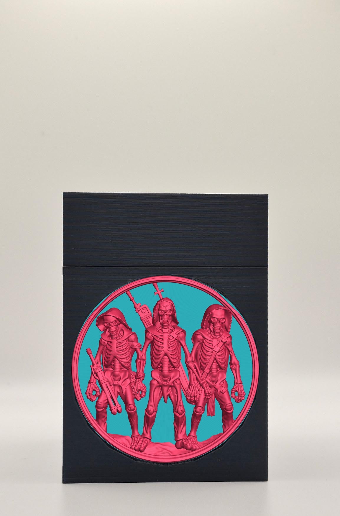 Skeleton Army Card Box — Black