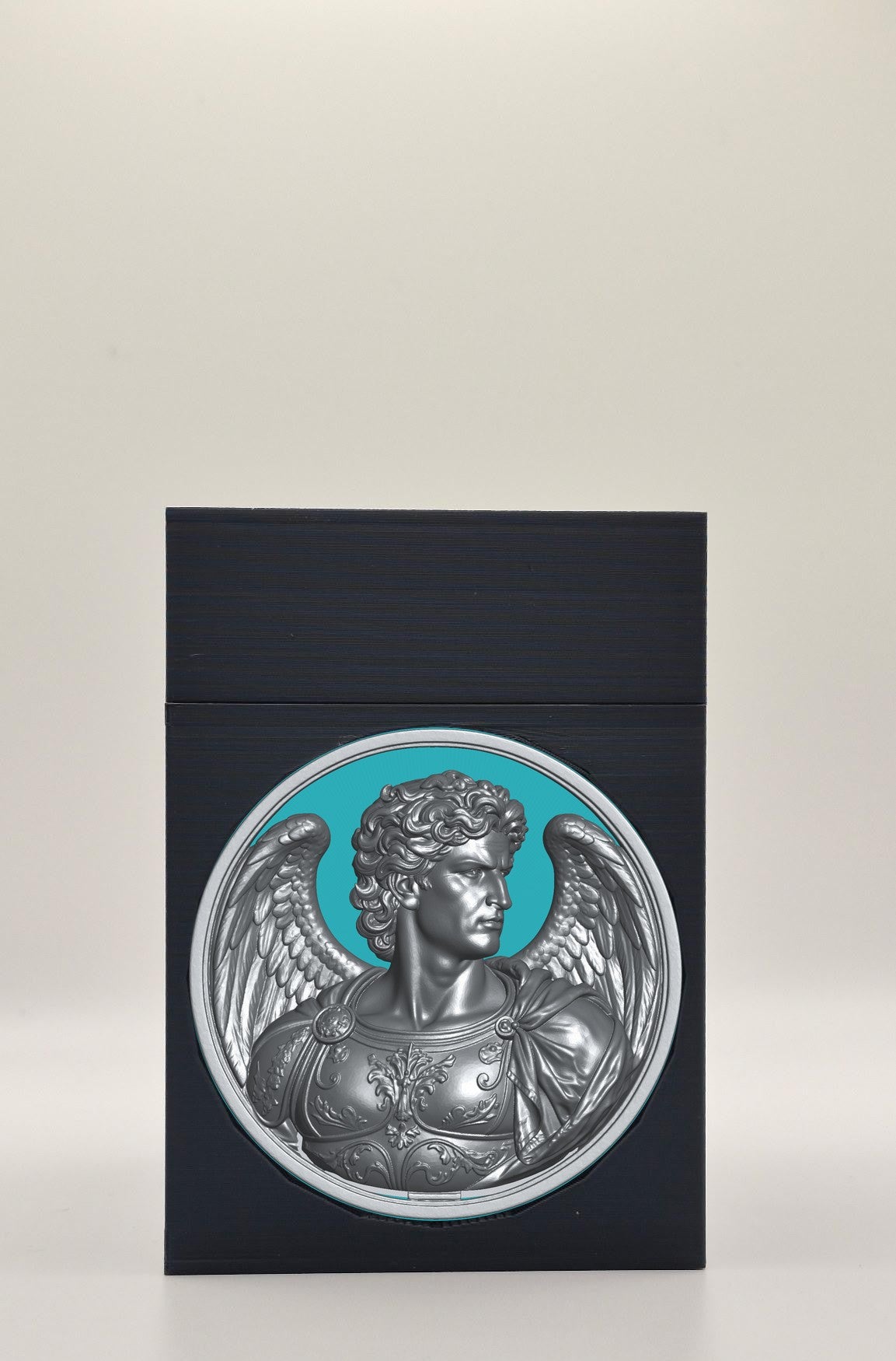 Angel Card Box — Black