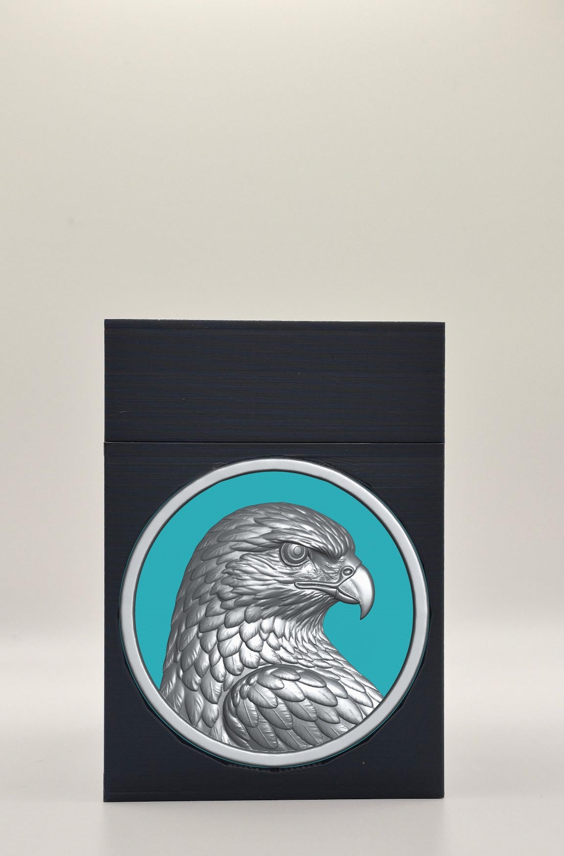 Eagle Card Box — Black