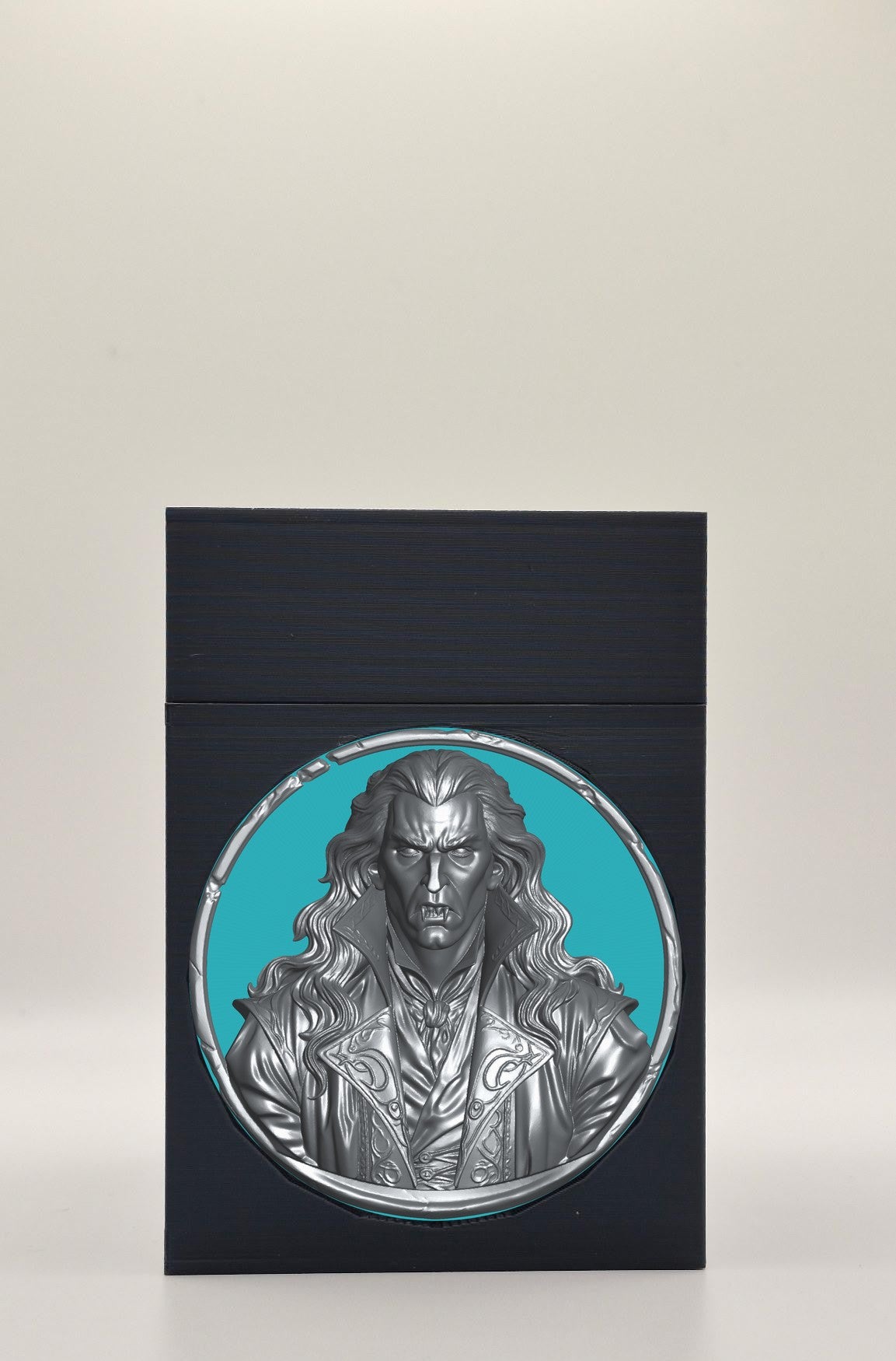 Gothic Vampire Card Box — Black