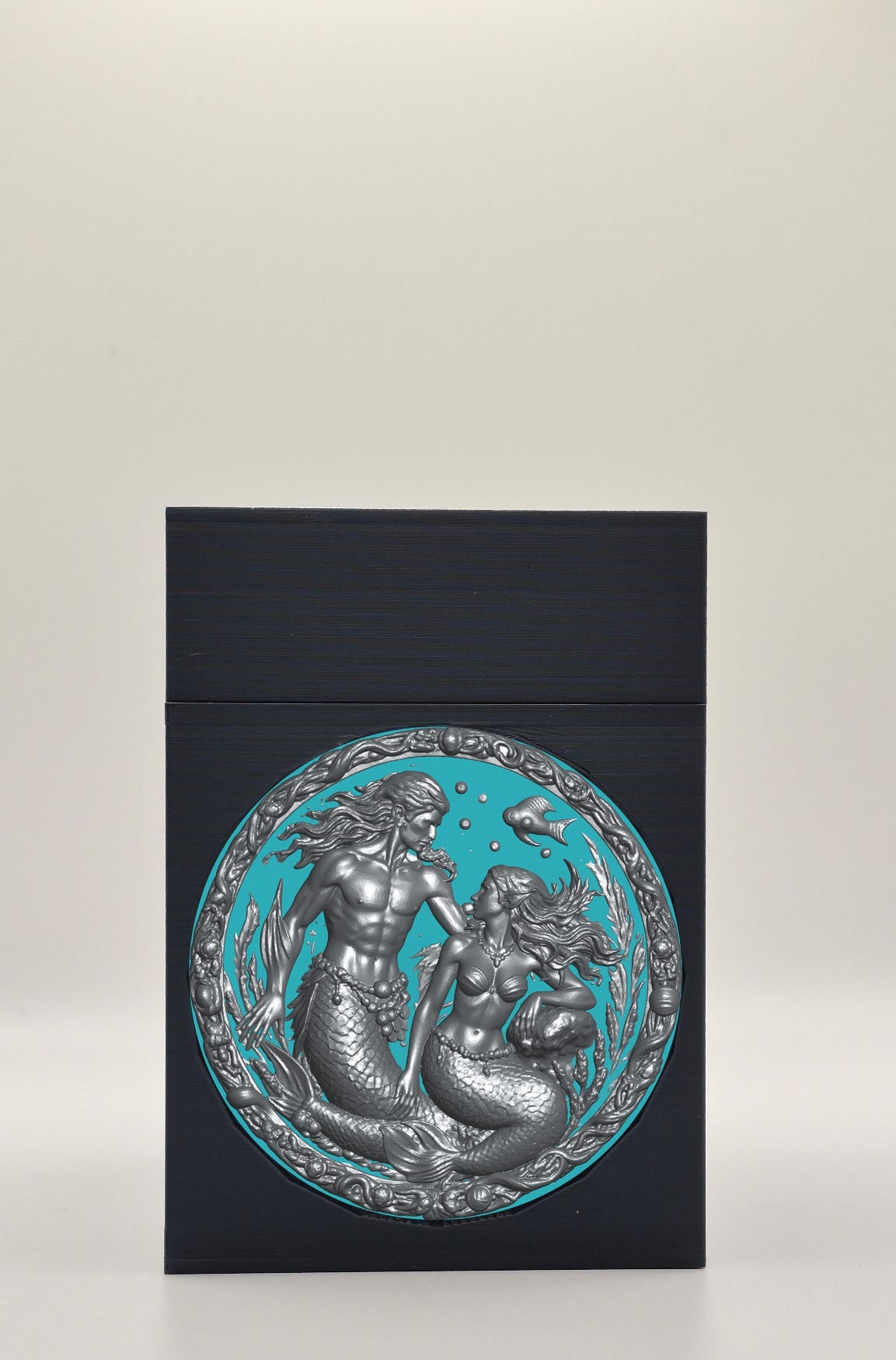 Merfolk Card Box — Black