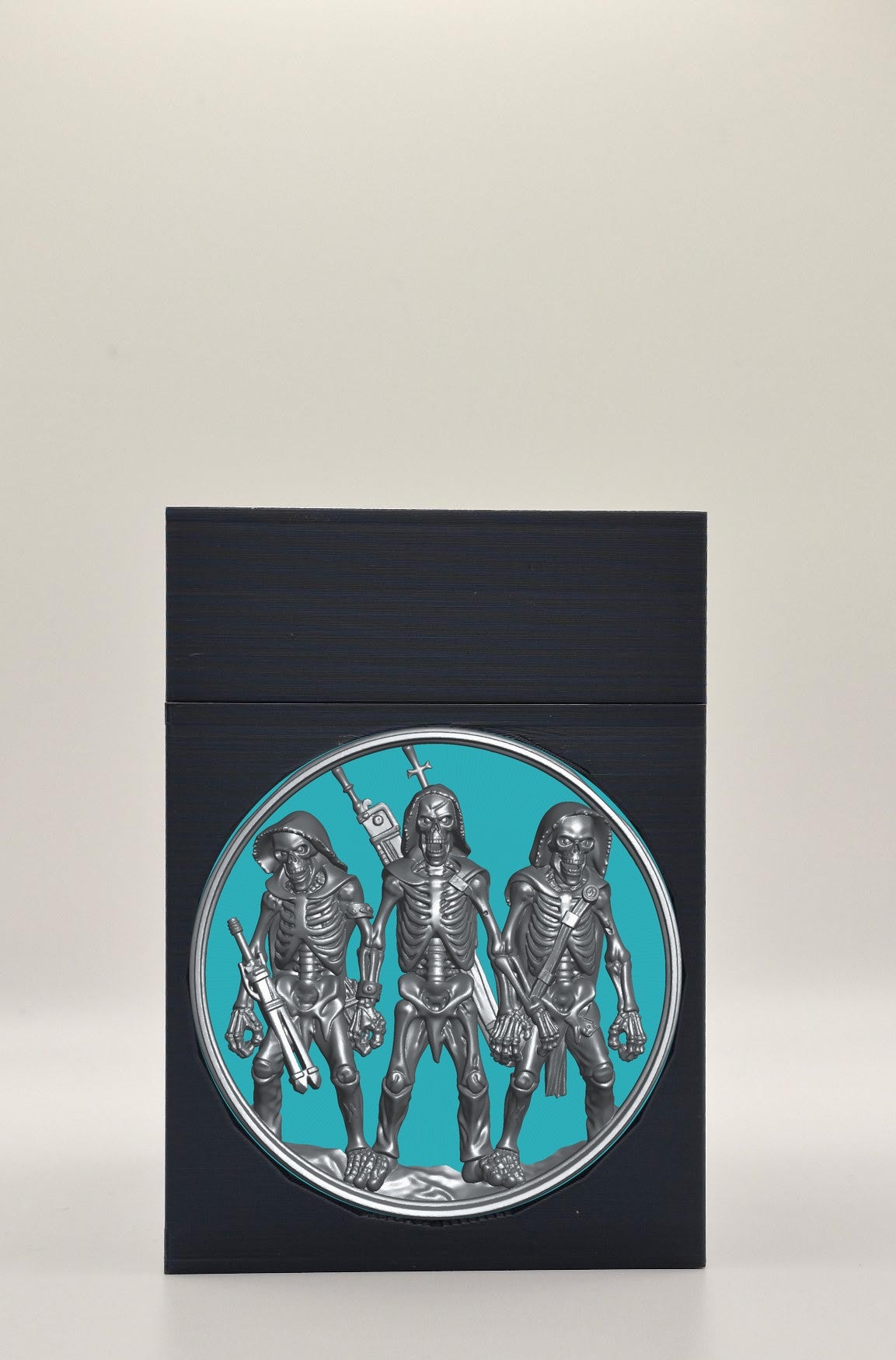 Skeleton Army Card Box — Black
