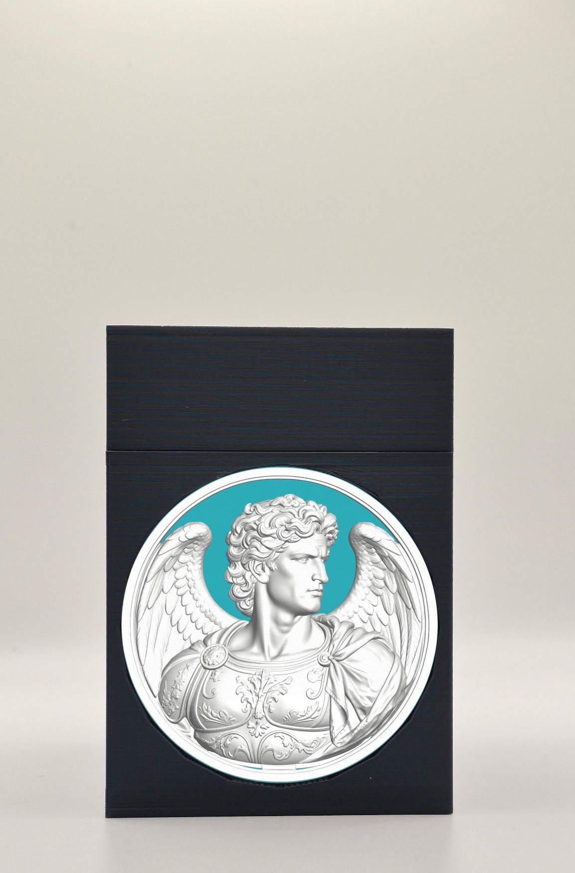 Angel Card Box — Black