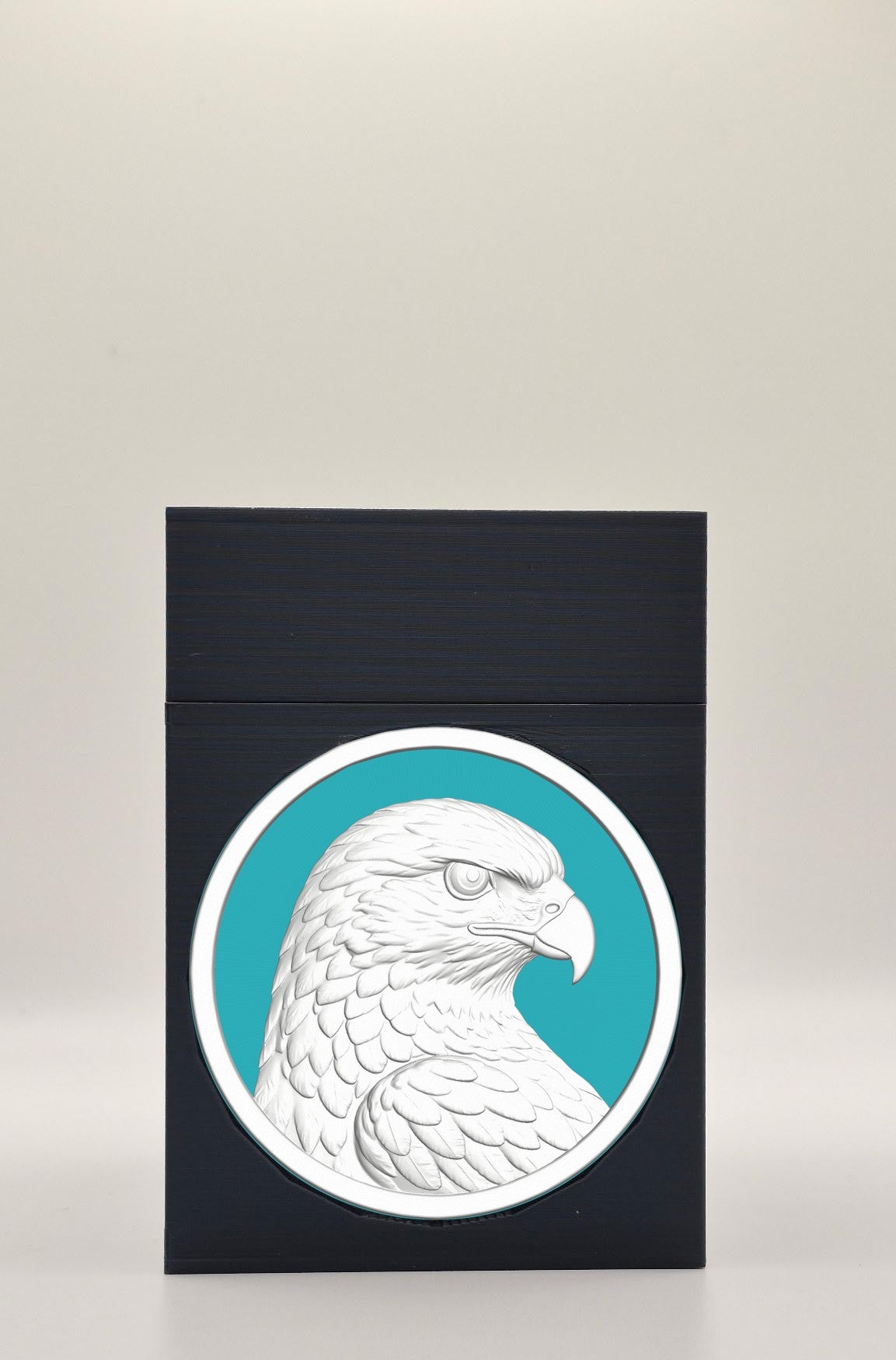 Eagle Card Box — Black
