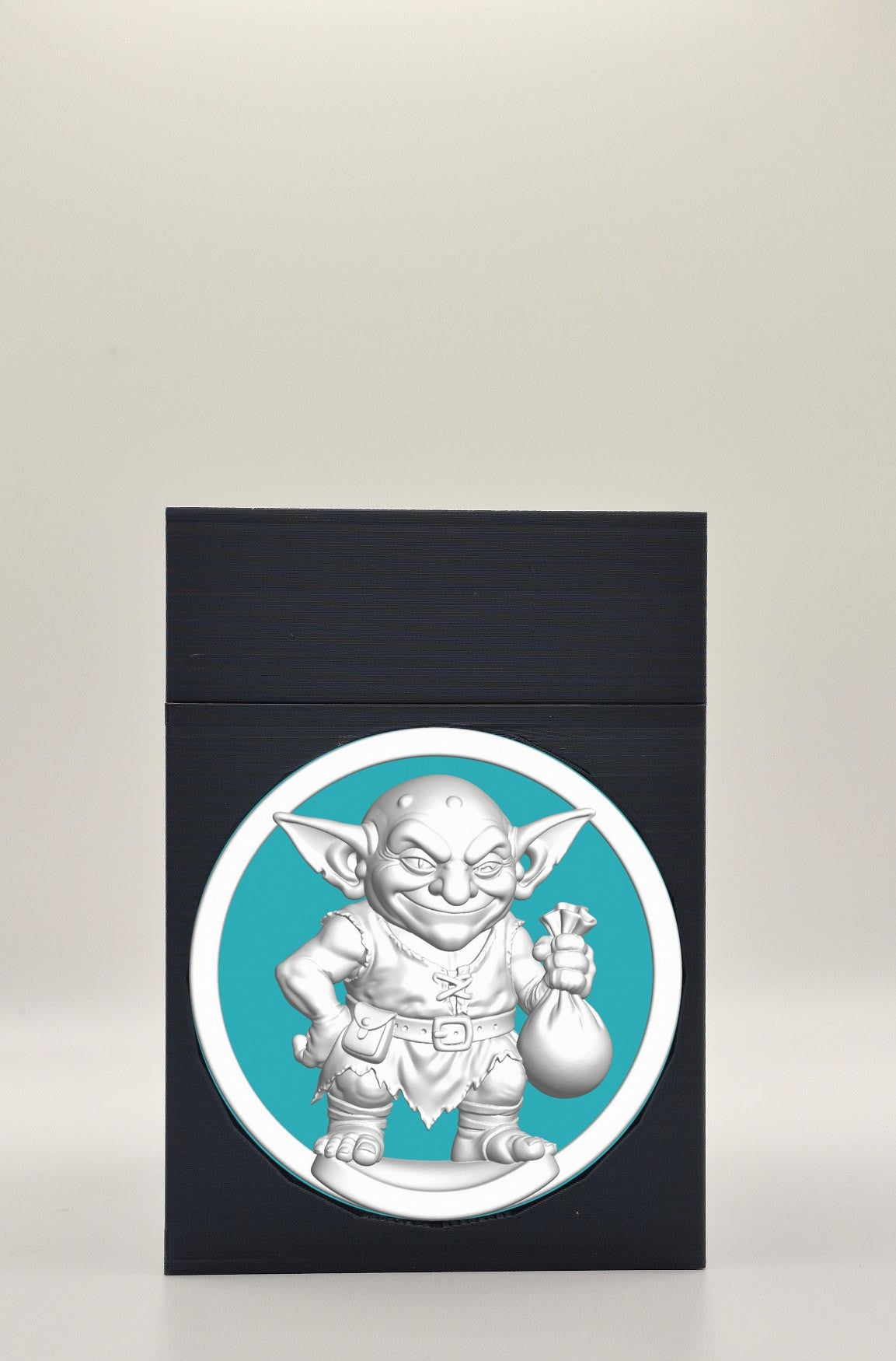 Greedy Goblin Card Box — Black