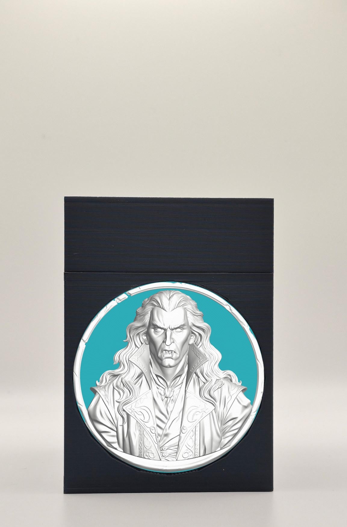 Gothic Vampire Card Box — Black