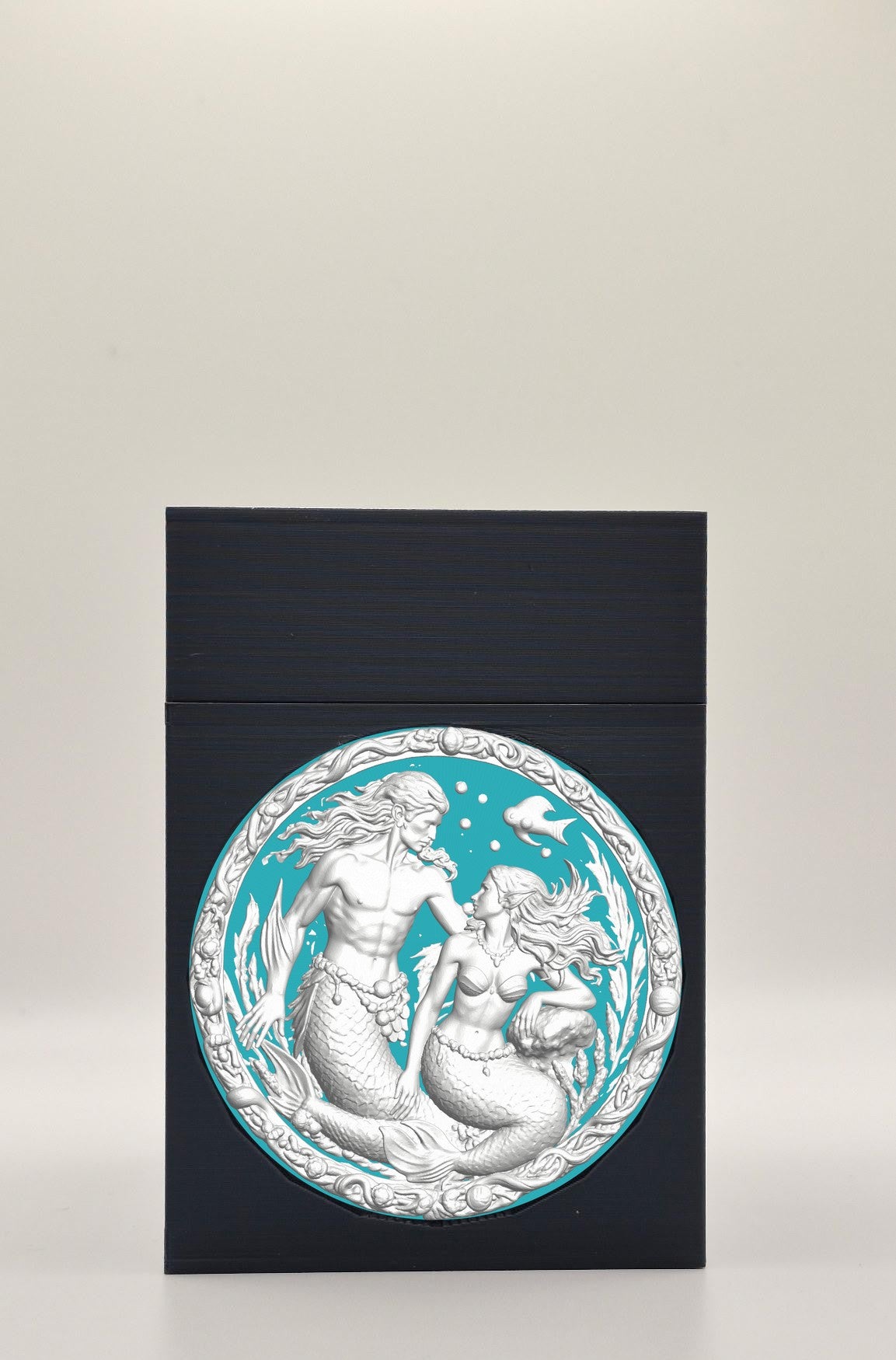 Merfolk Card Box — Black