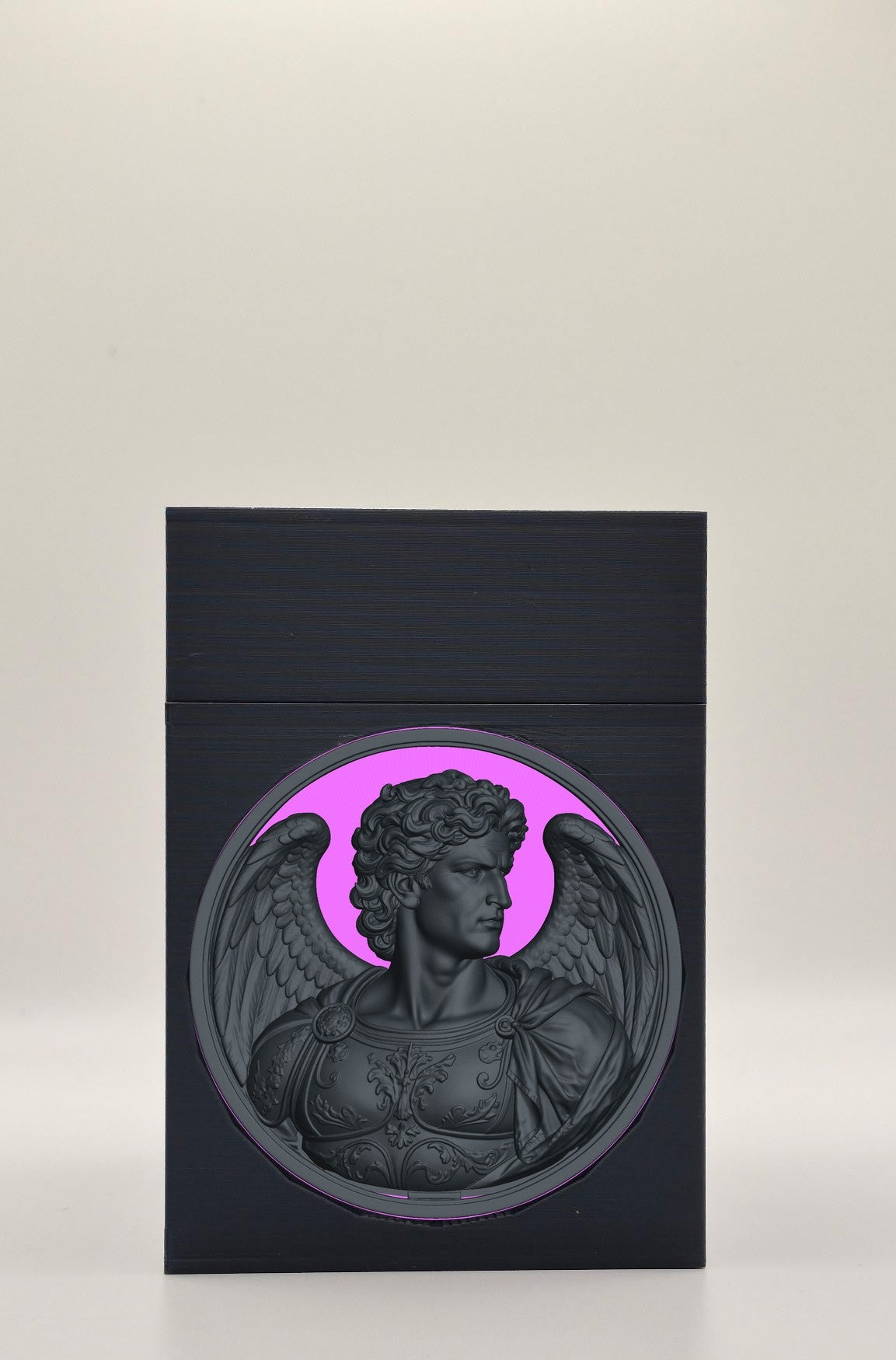 Angel Card Box — Black