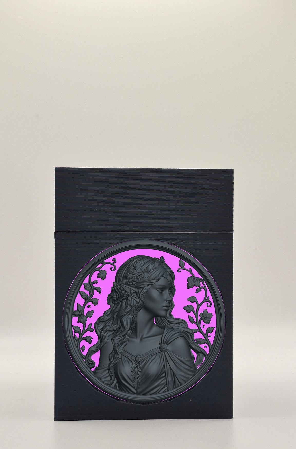 Elf Maiden Card Box — Black