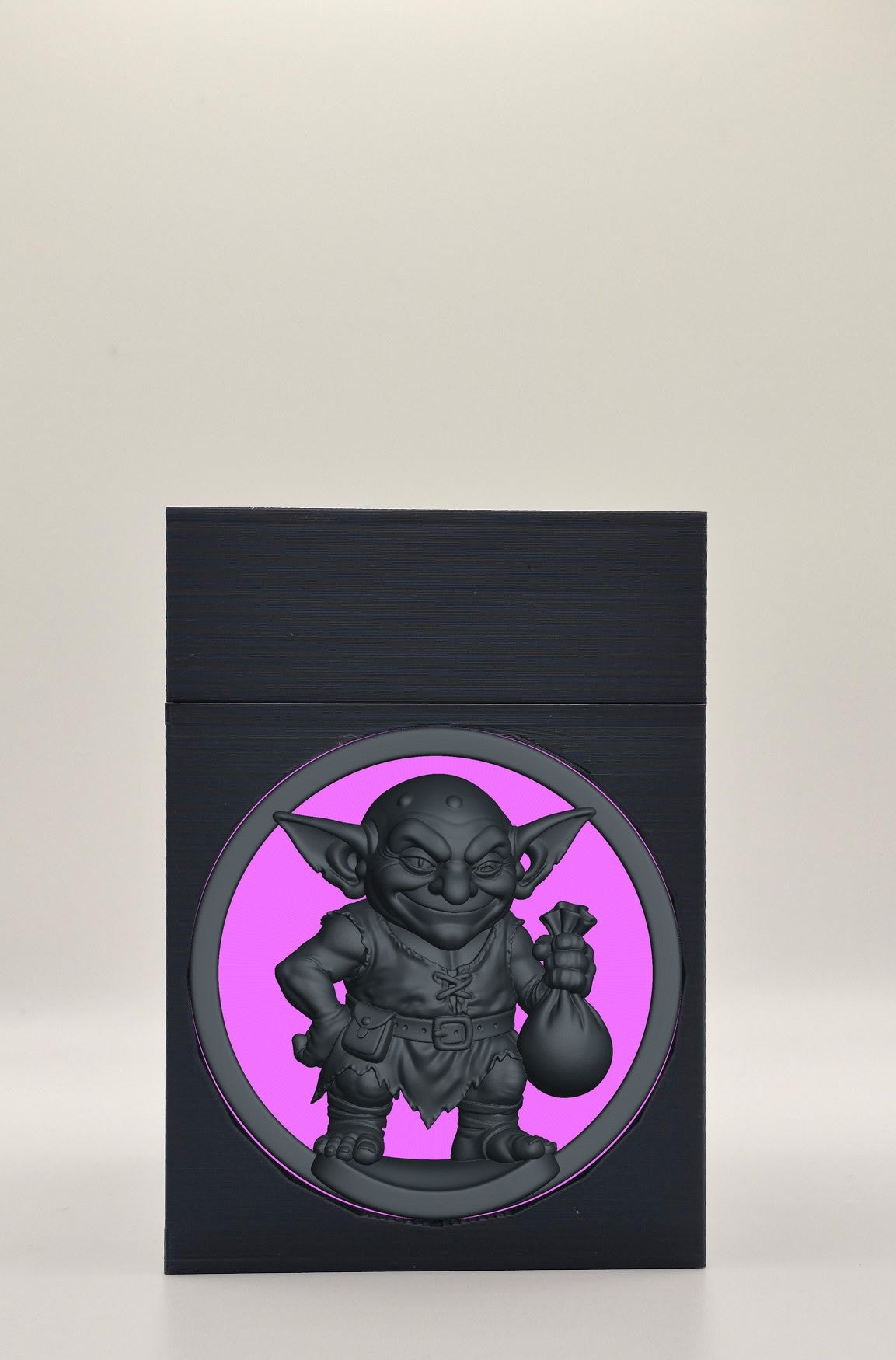 Greedy Goblin Card Box — Black
