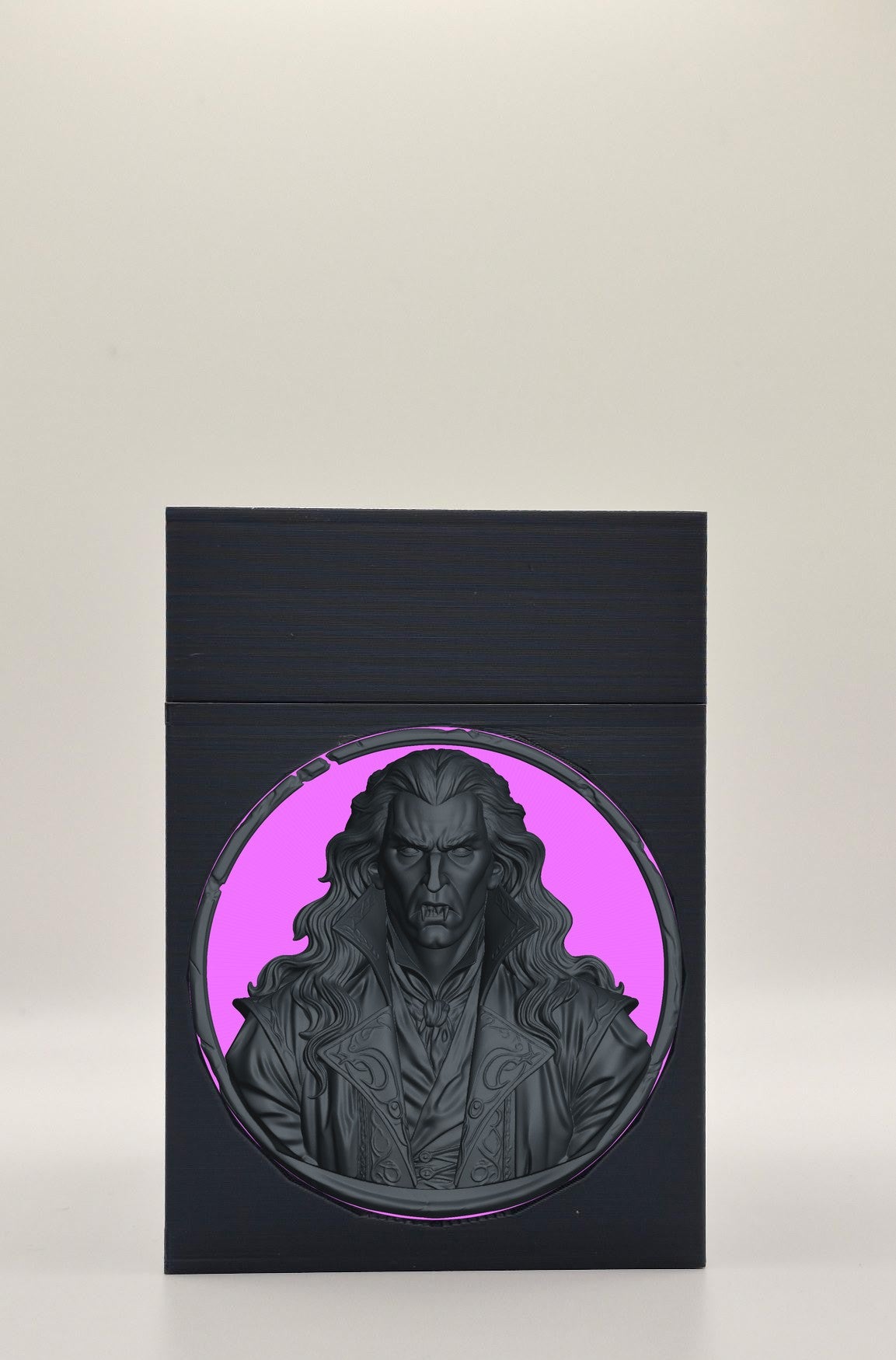 Gothic Vampire Card Box — Black