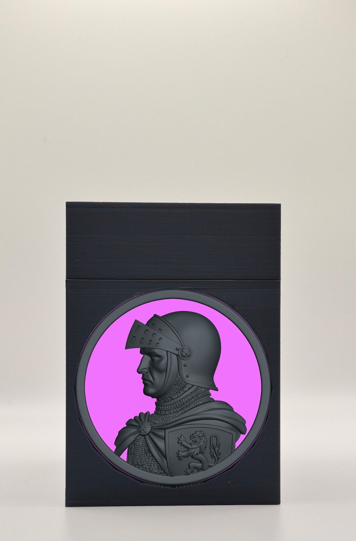 Knight Card Box — Black