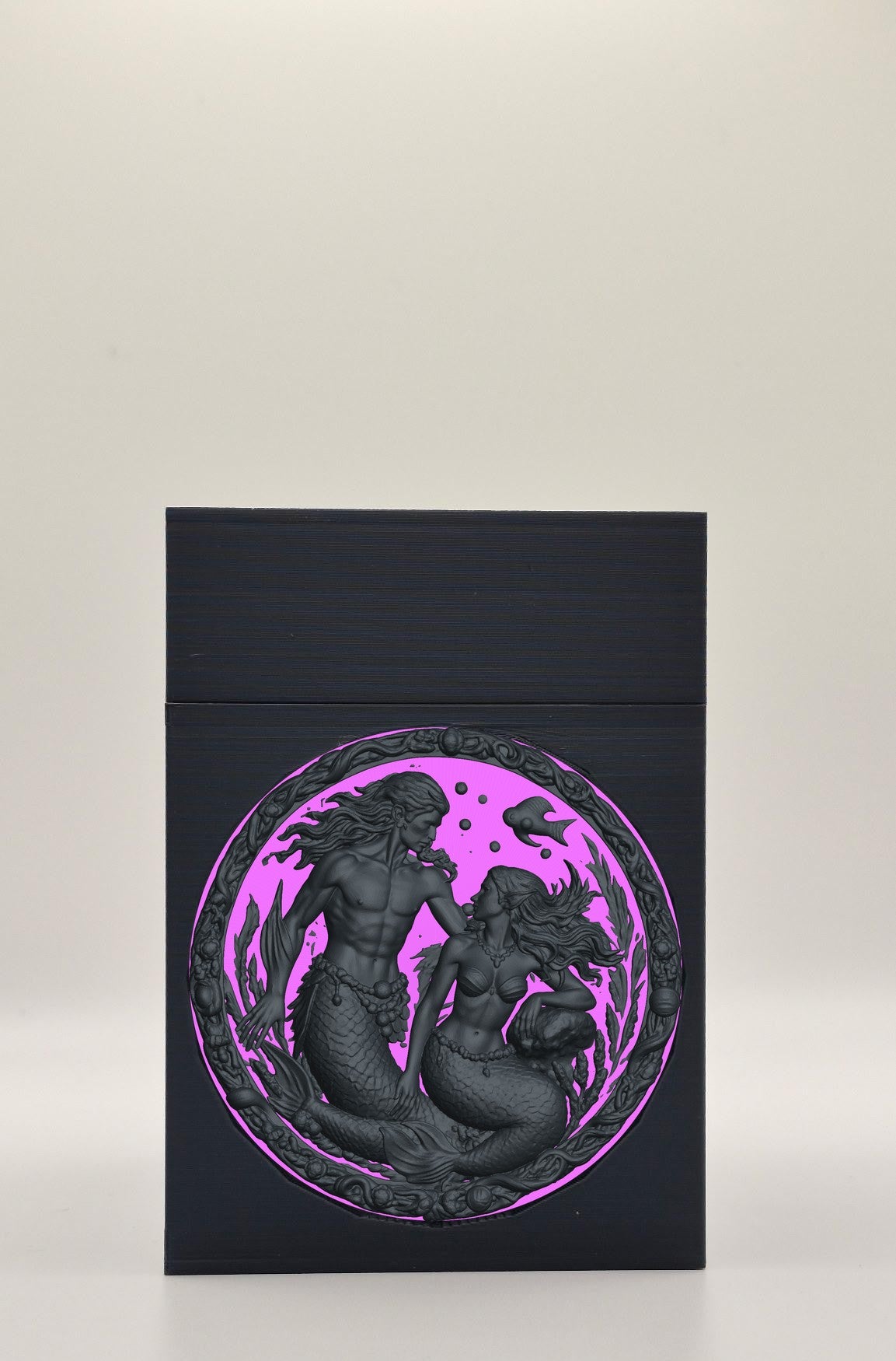 Merfolk Card Box — Black