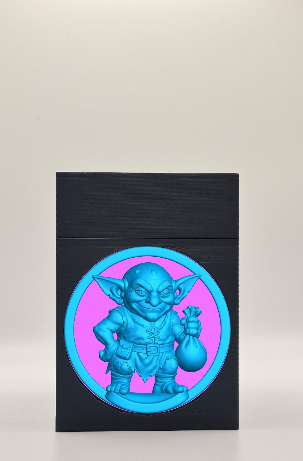 Greedy Goblin Card Box — Black