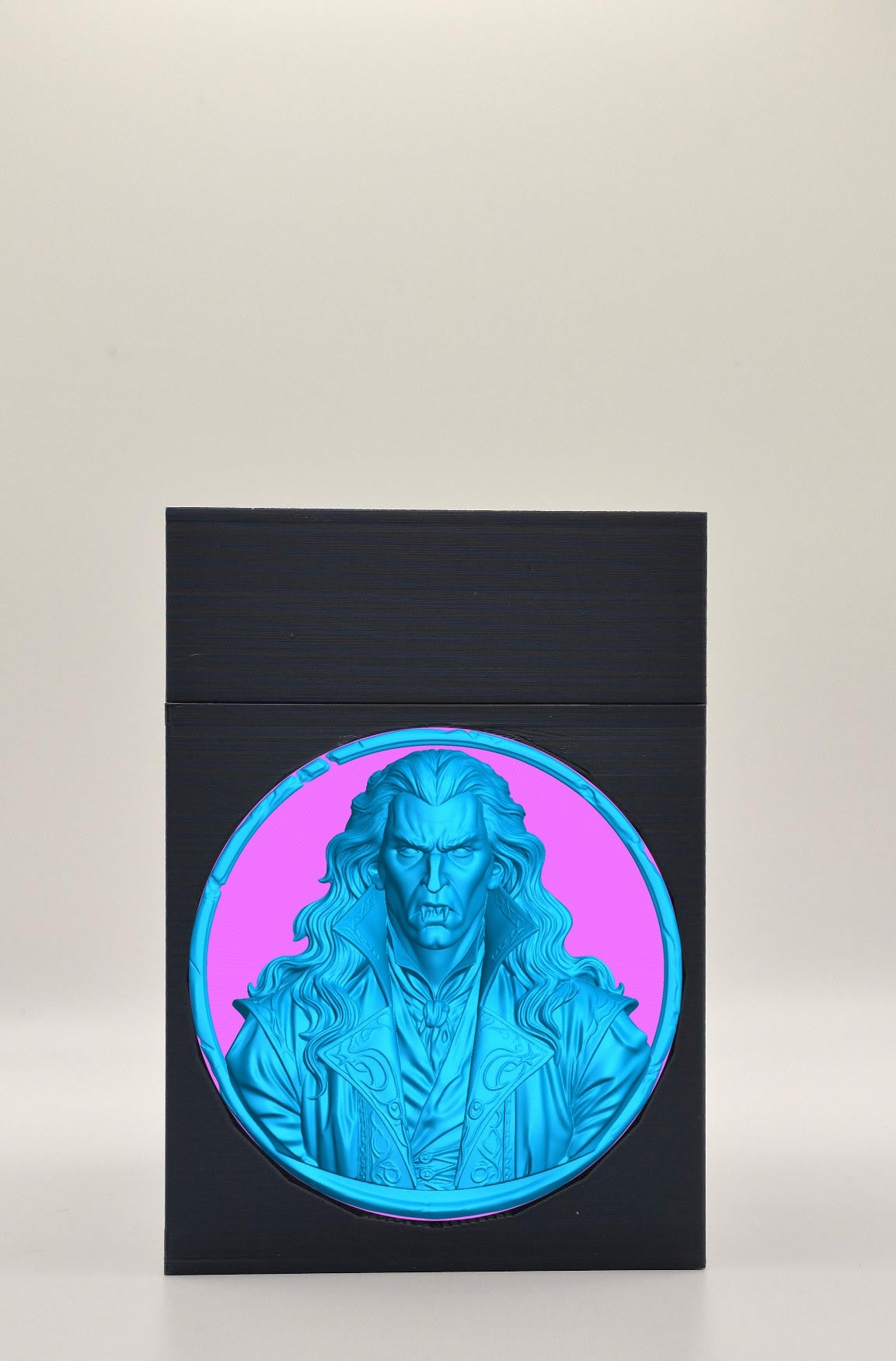 Gothic Vampire Card Box — Black