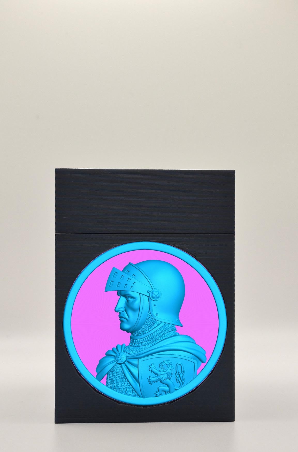 Knight Card Box — Black