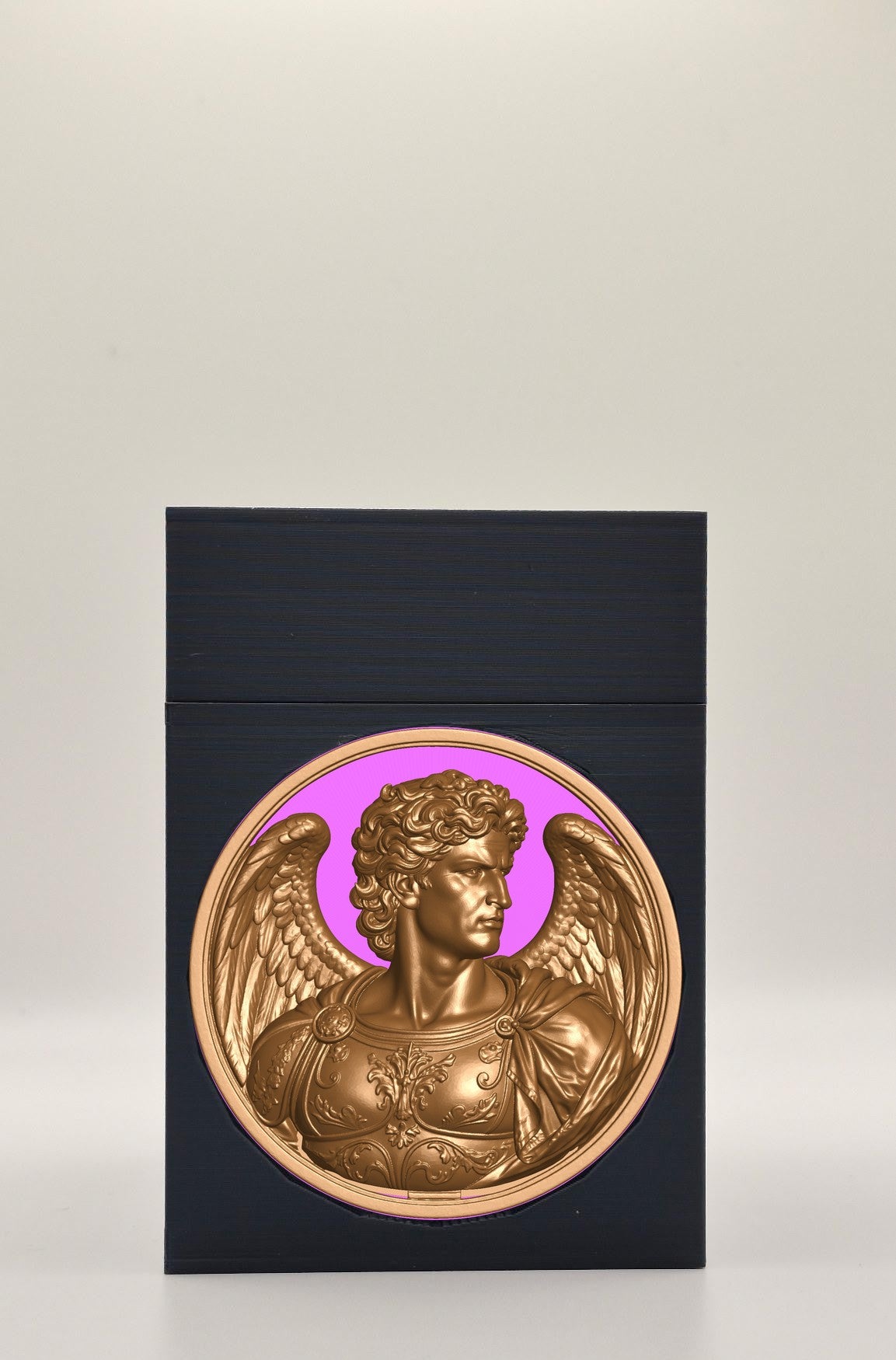 Angel Card Box — Black