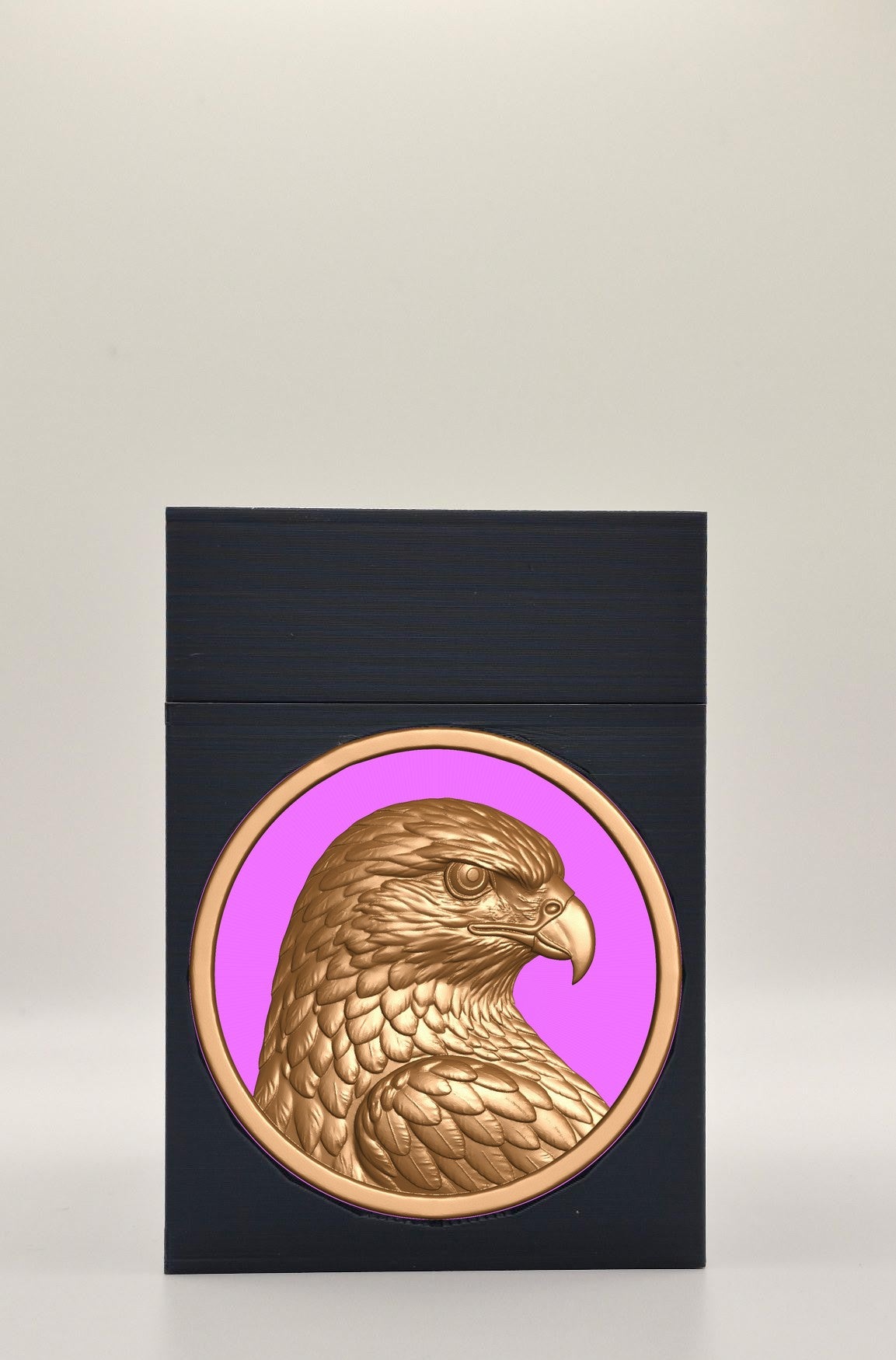 Eagle Card Box — Black