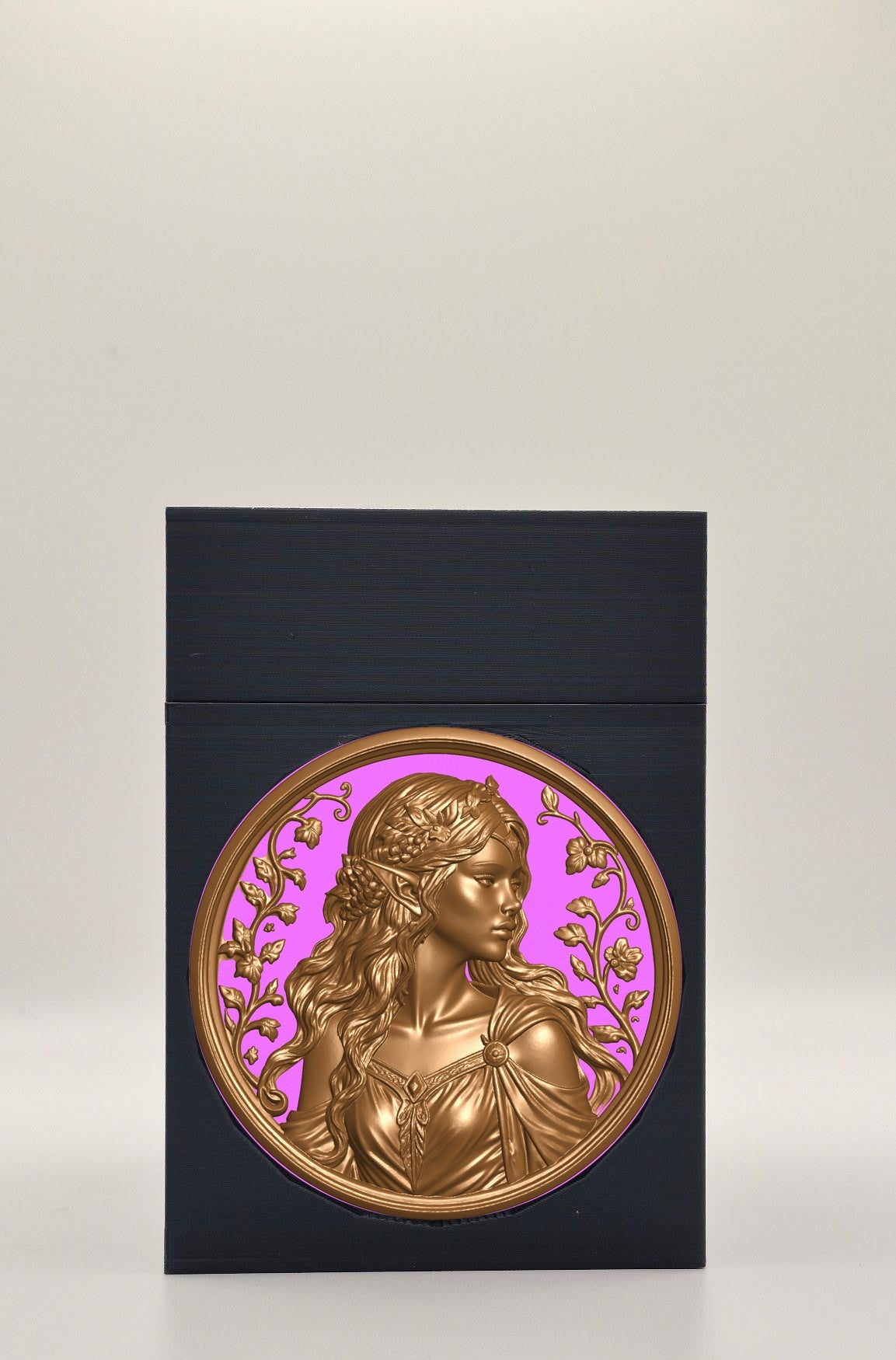 Elf Maiden Card Box — Black