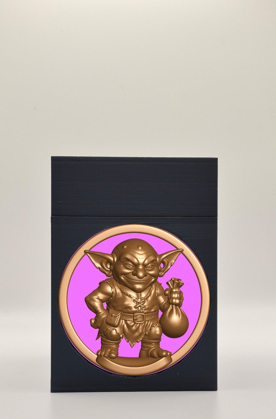 Greedy Goblin Card Box — Black