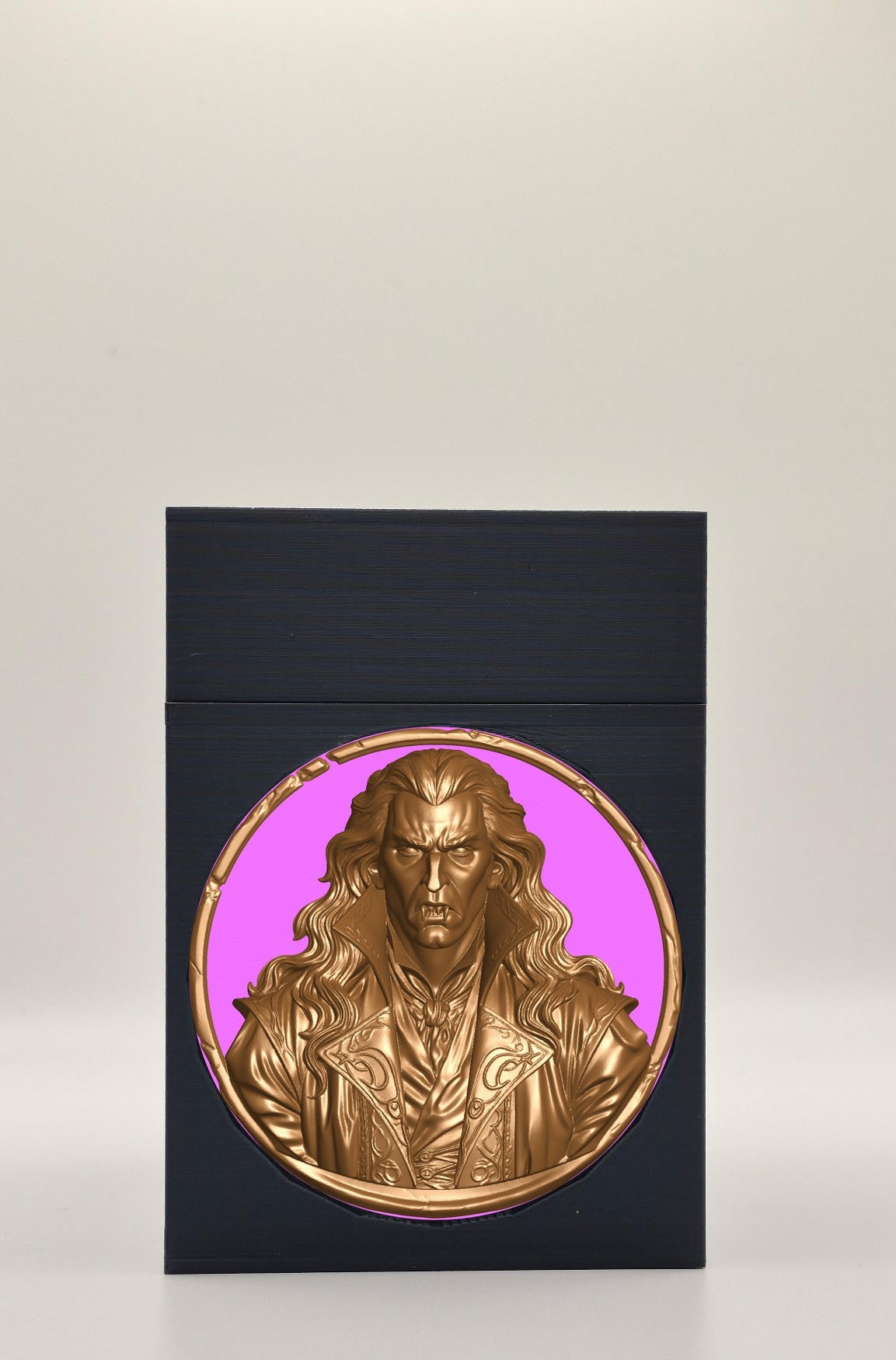 Gothic Vampire Card Box — Black