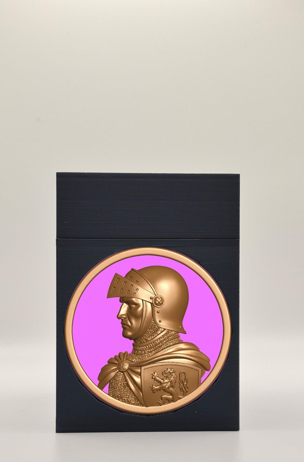 Knight Card Box — Black