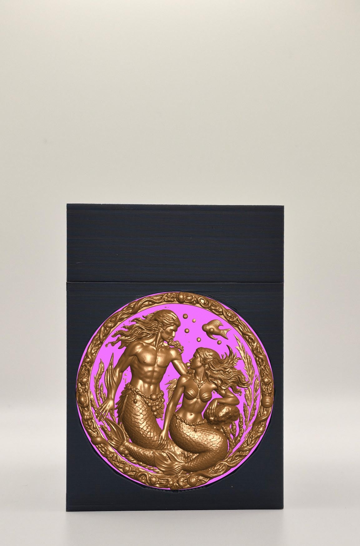 Merfolk Card Box — Black