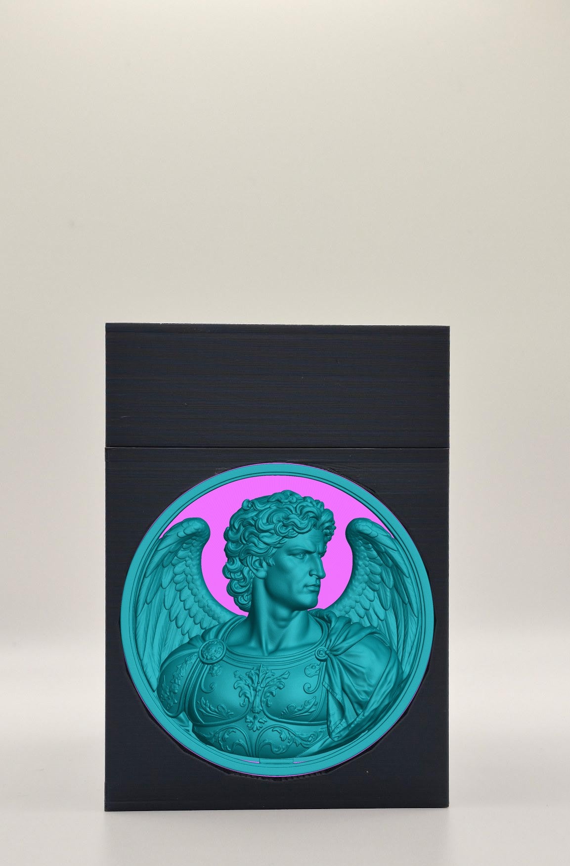 Angel Card Box — Black