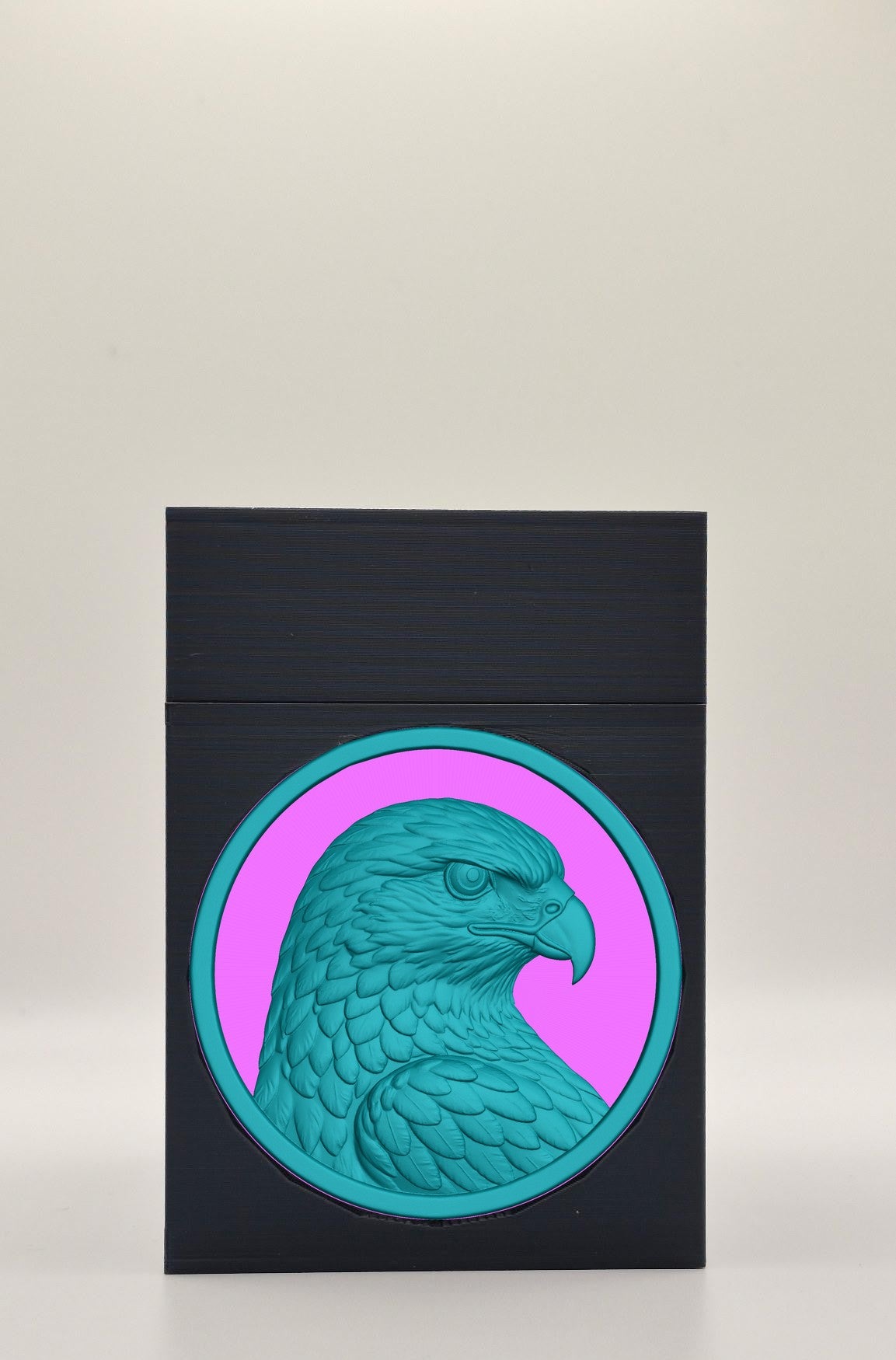 Eagle Card Box — Black