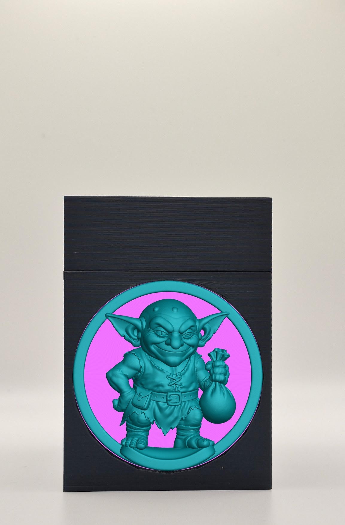Greedy Goblin Card Box — Black