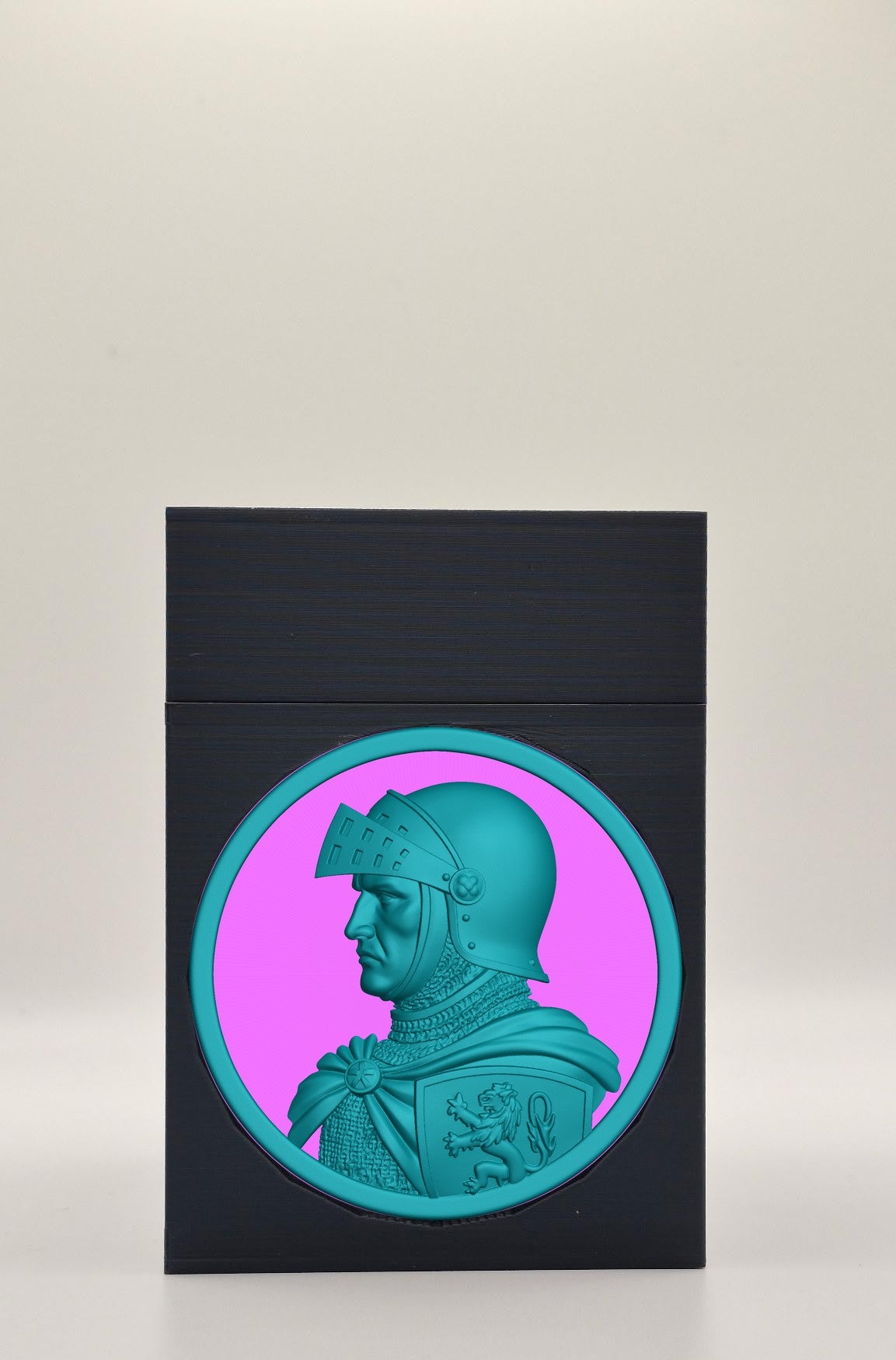 Knight Card Box — Black