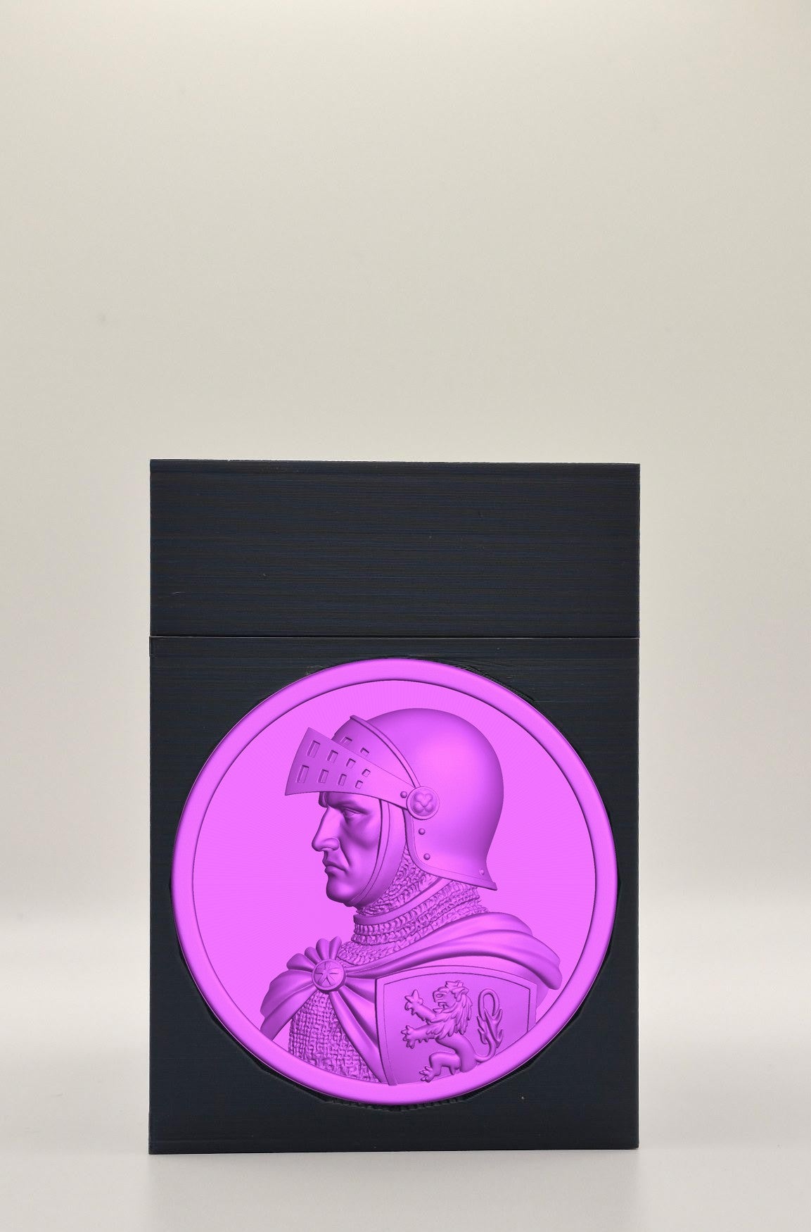 Knight Card Box — Black