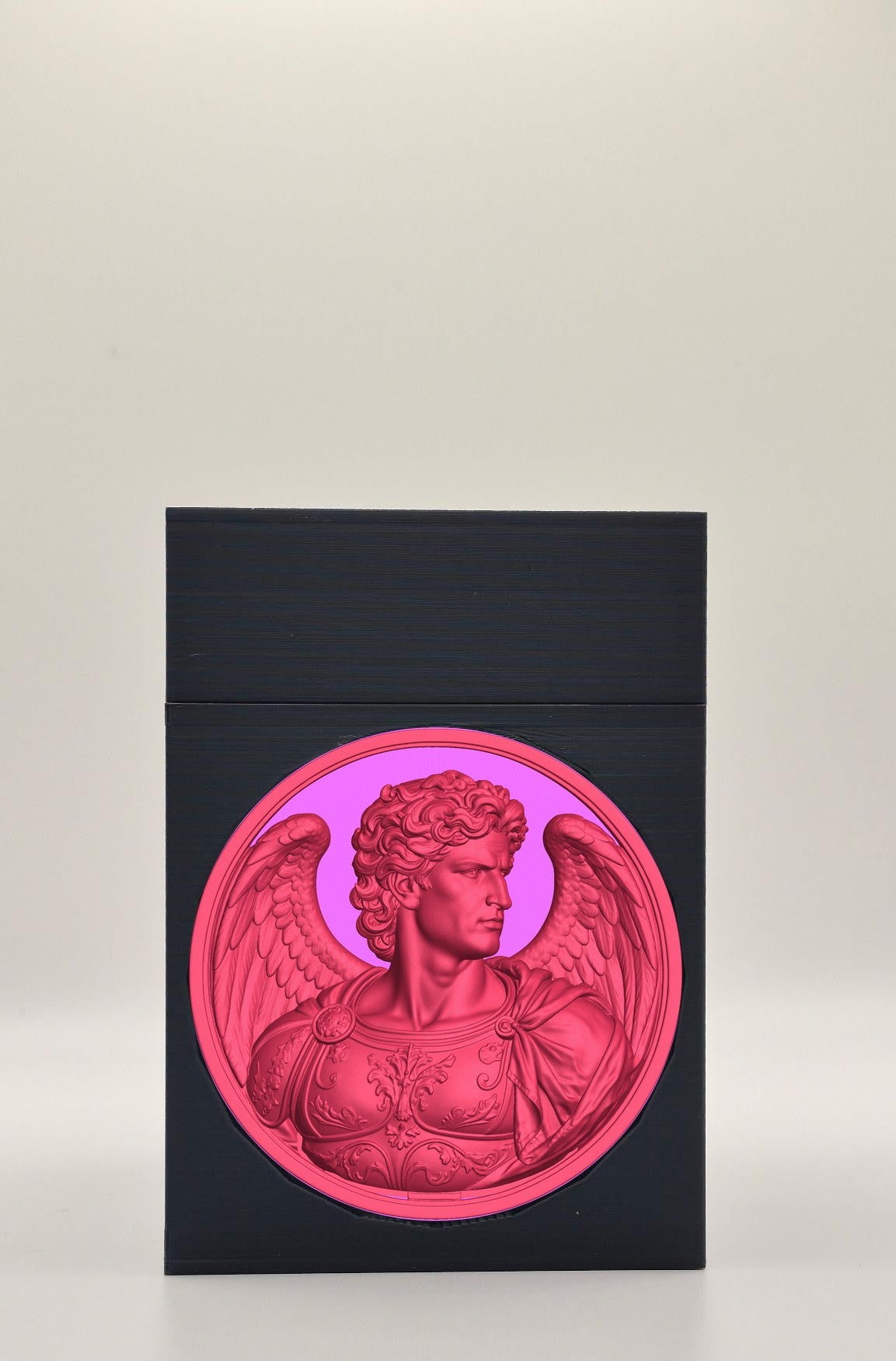 Angel Card Box — Black