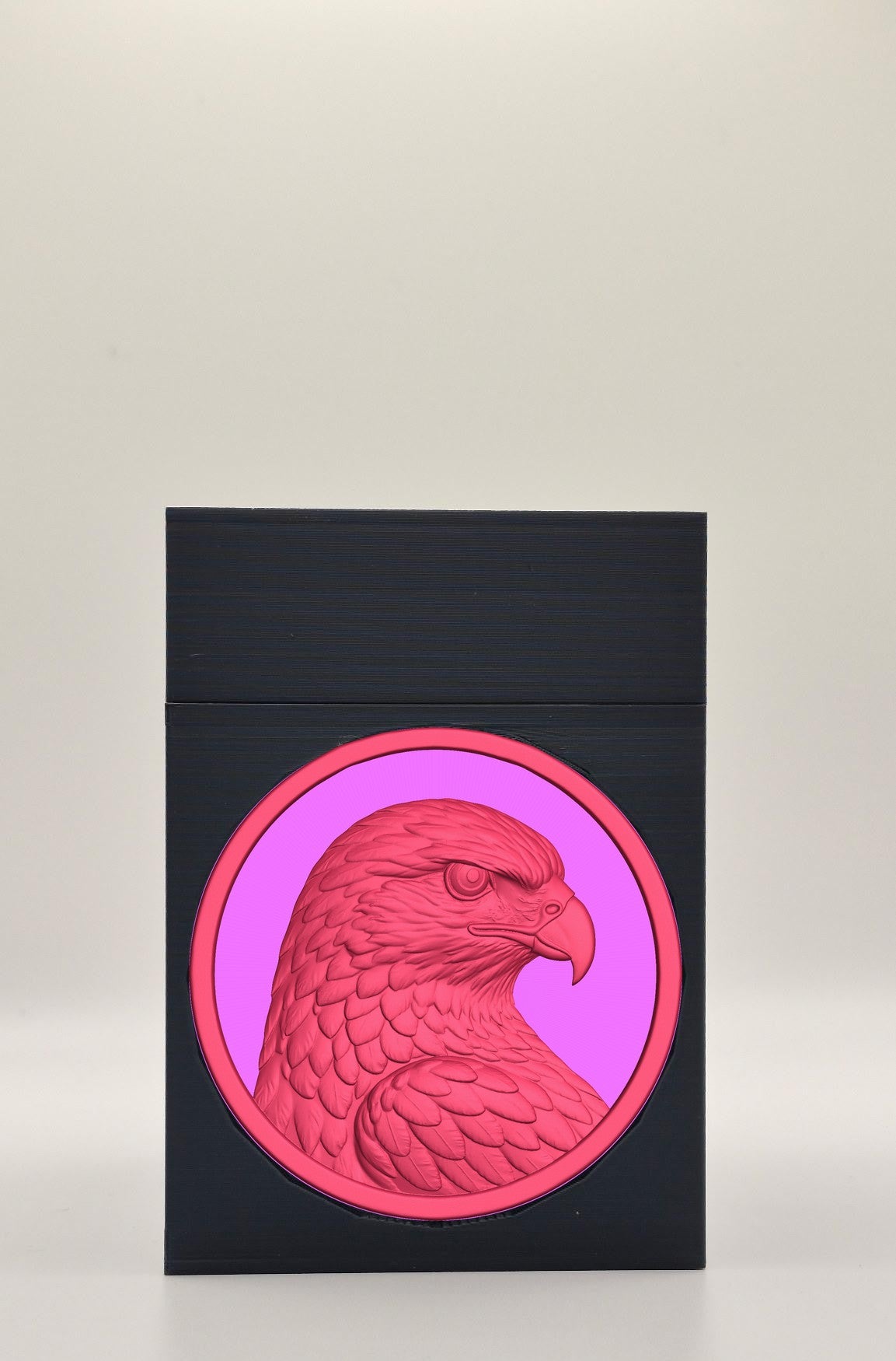 Eagle Card Box — Black
