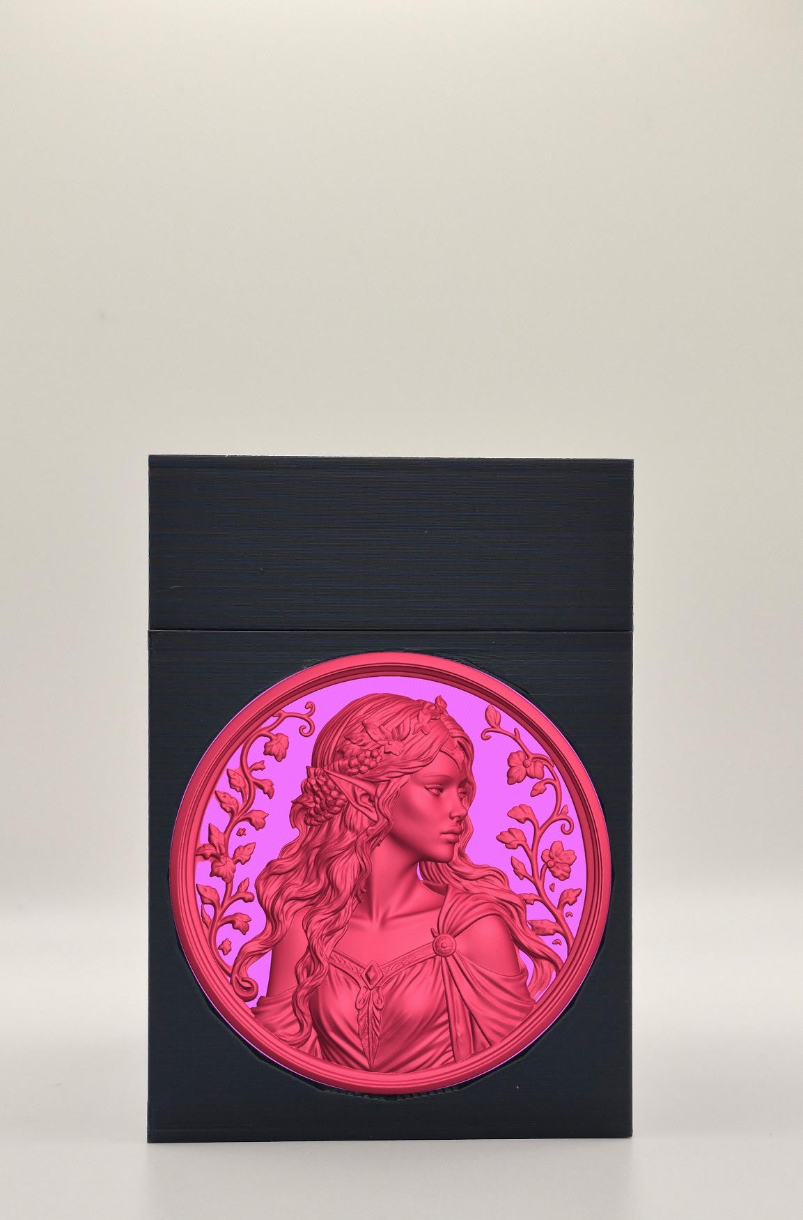 Elf Maiden Card Box — Black