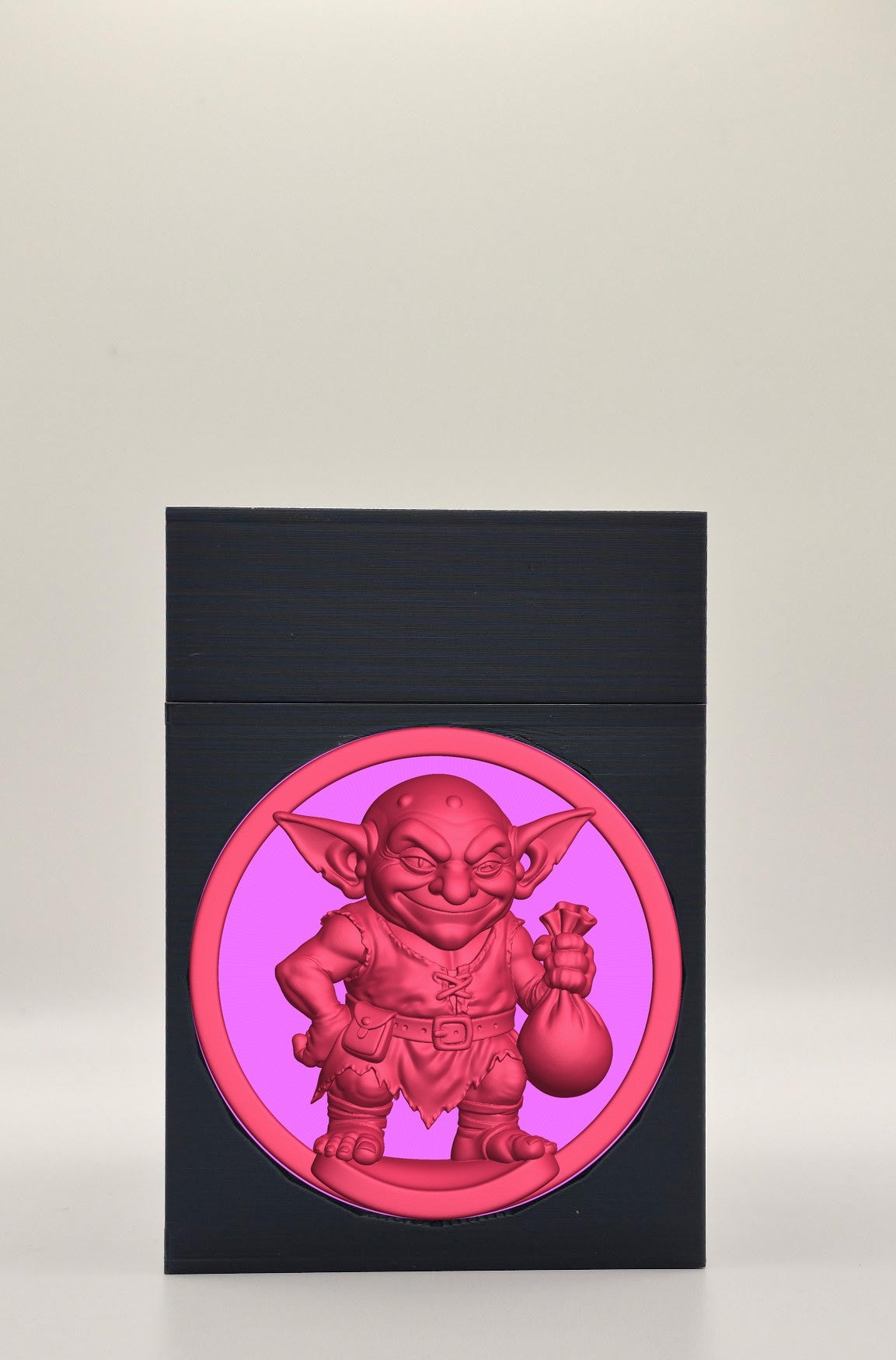 Greedy Goblin Card Box — Black