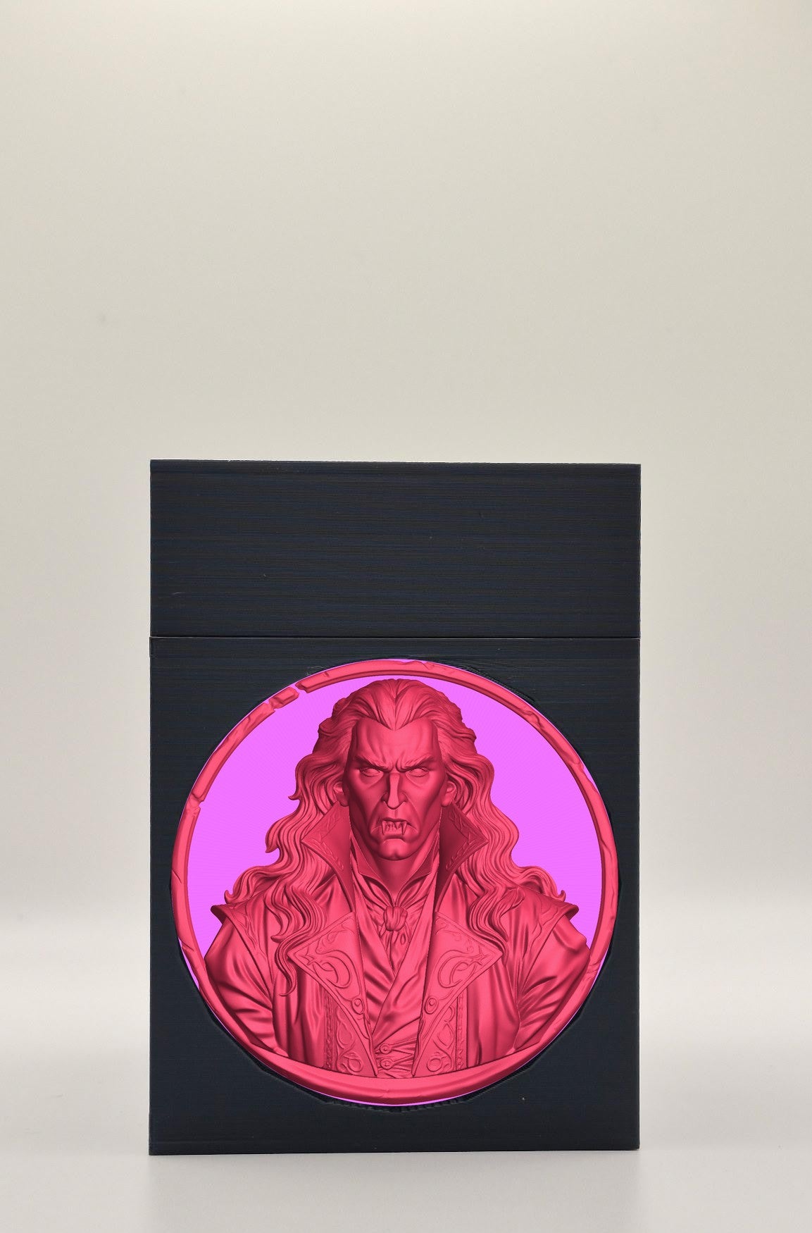 Gothic Vampire Card Box — Black