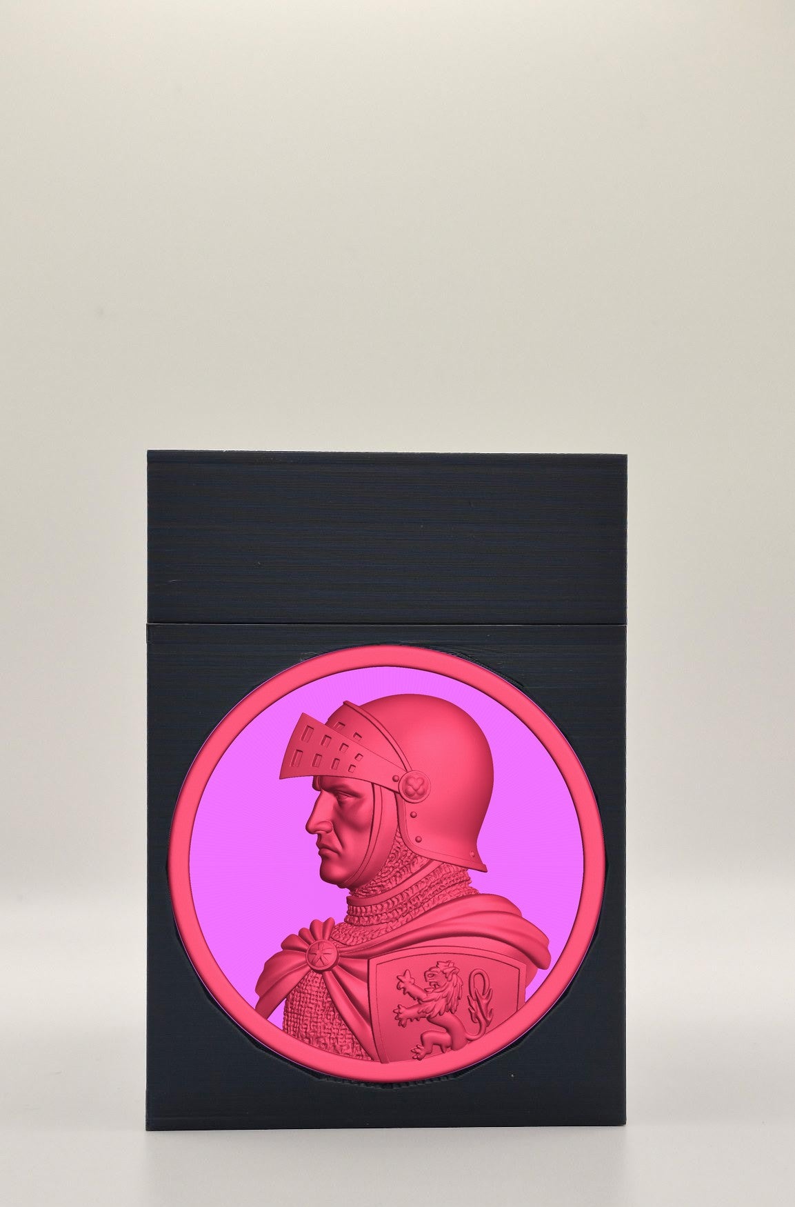Knight Card Box — Black