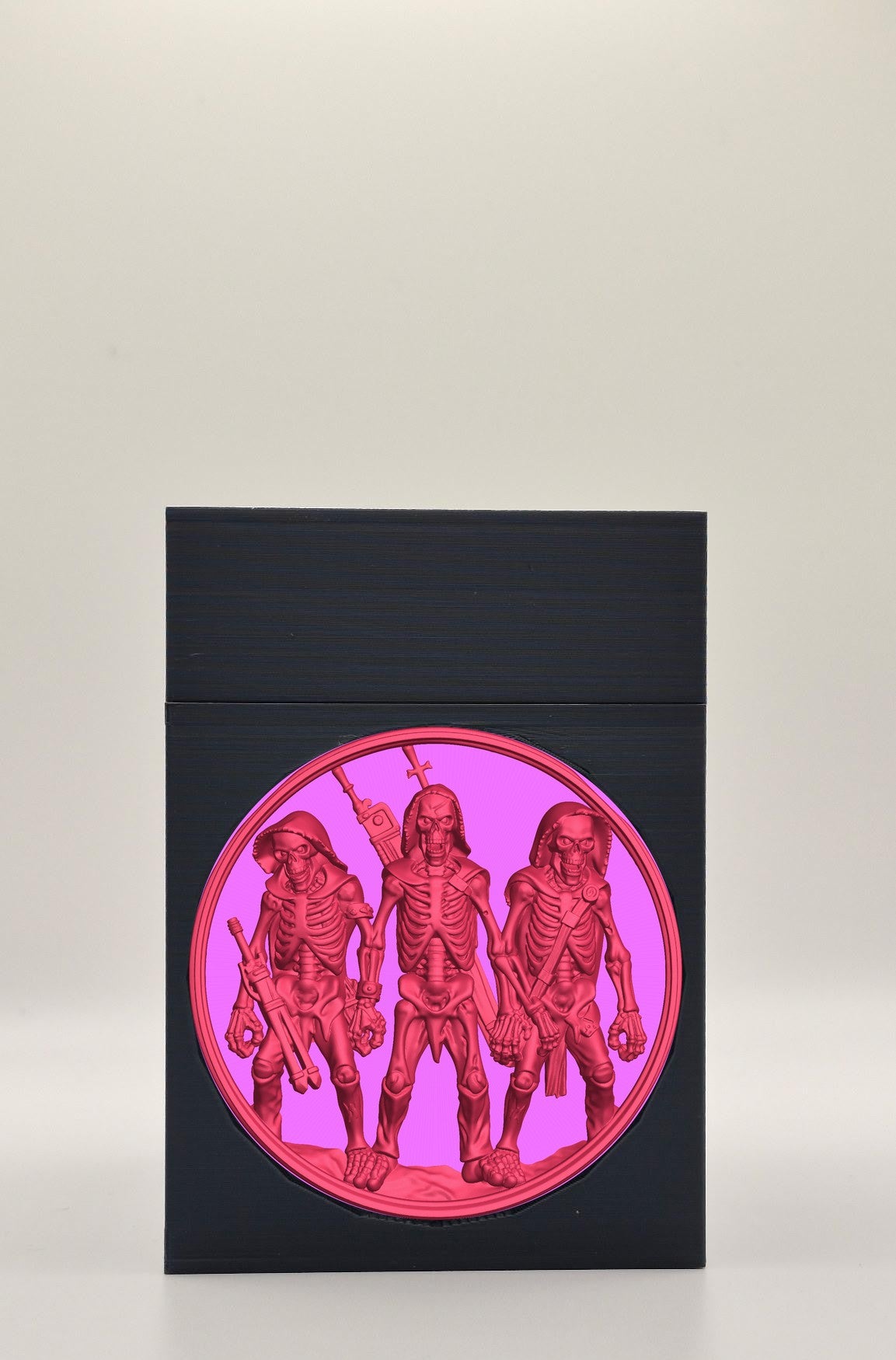 Skeleton Army Card Box — Black