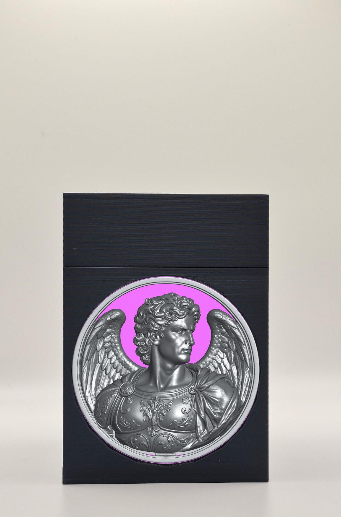 Angel Card Box — Black