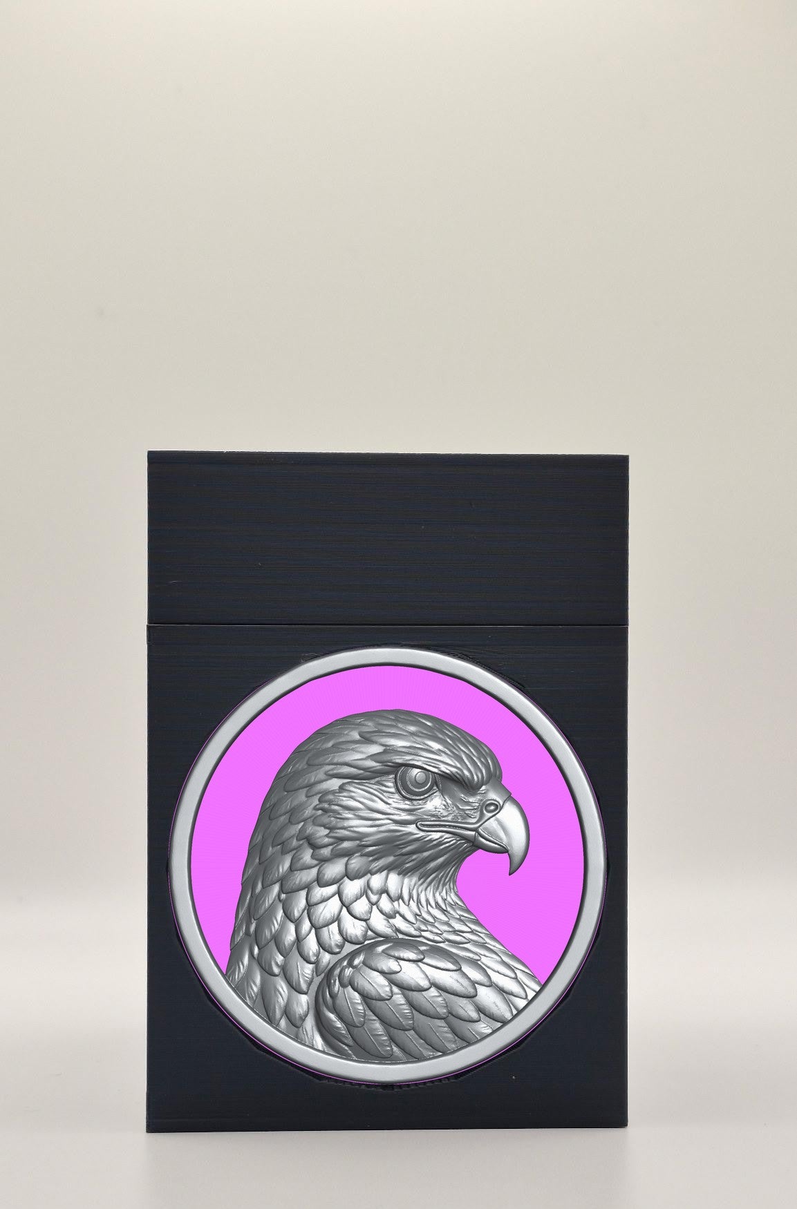 Eagle Card Box — Black