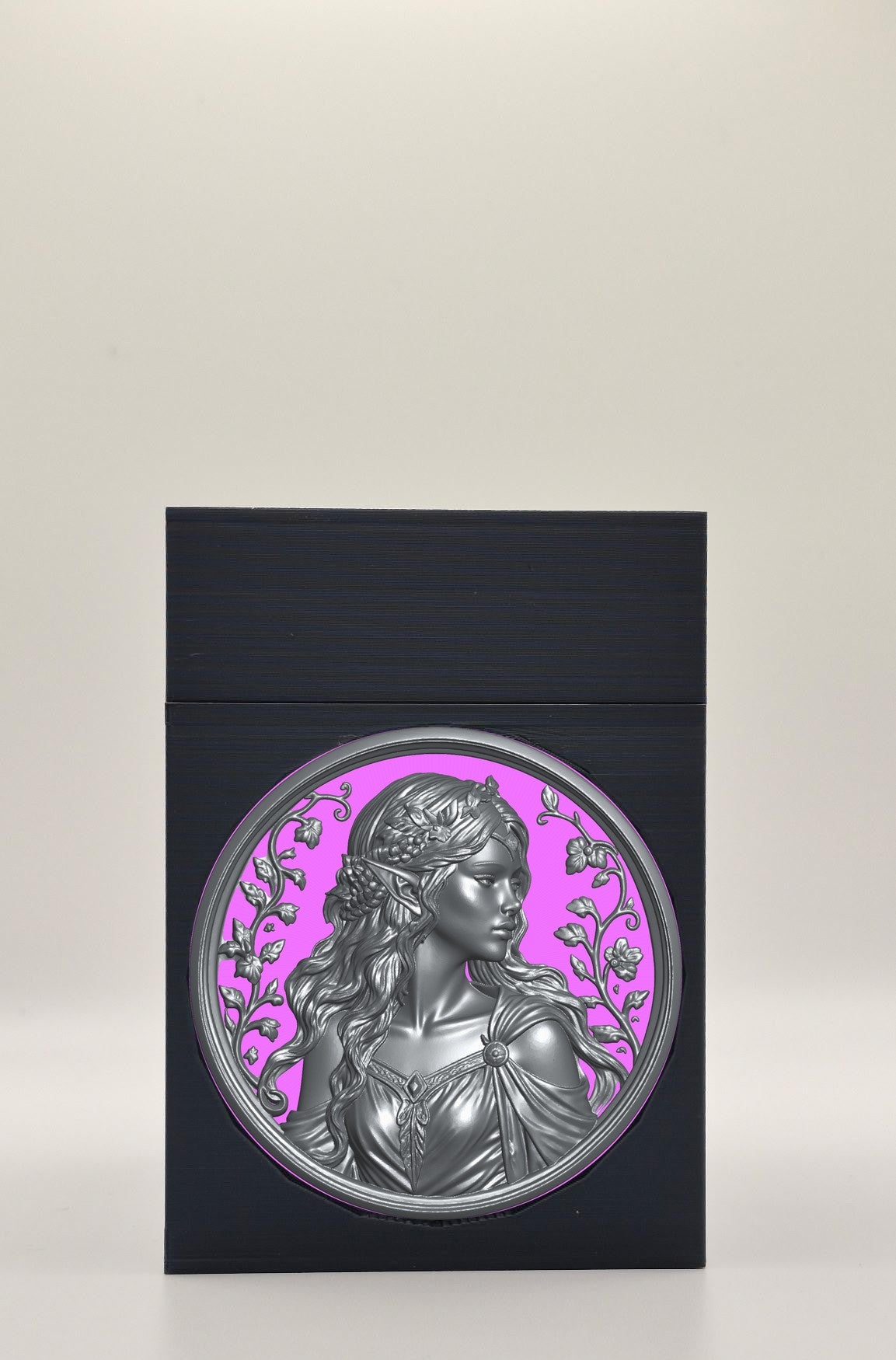 Elf Maiden Card Box — Black
