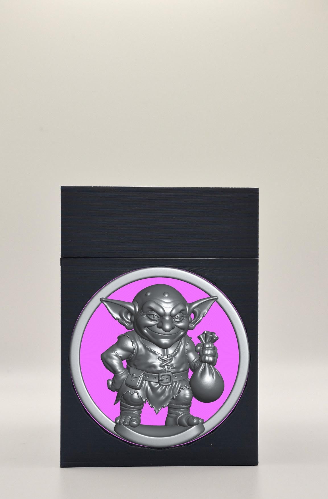 Greedy Goblin Card Box — Black