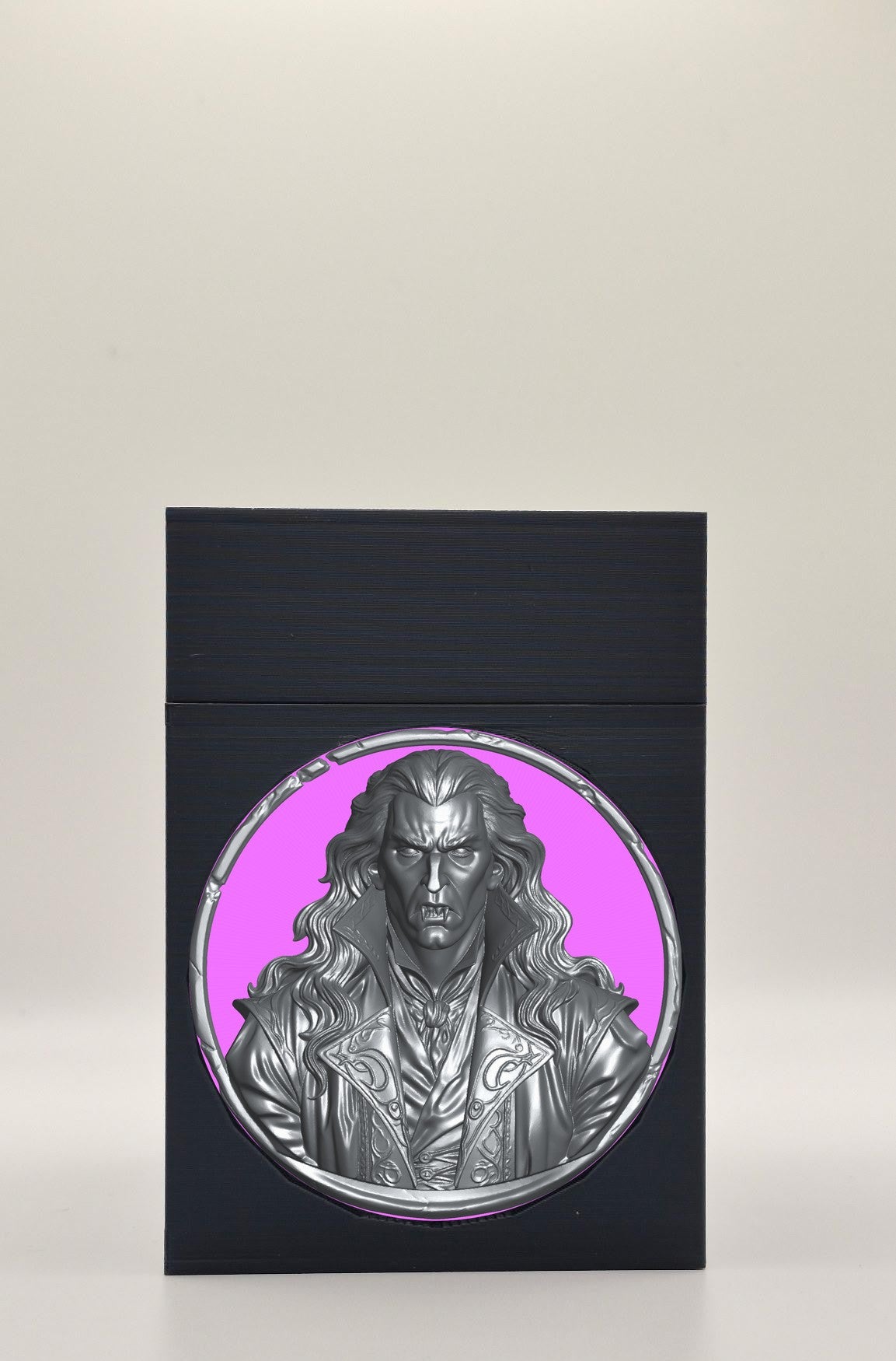 Gothic Vampire Card Box — Black