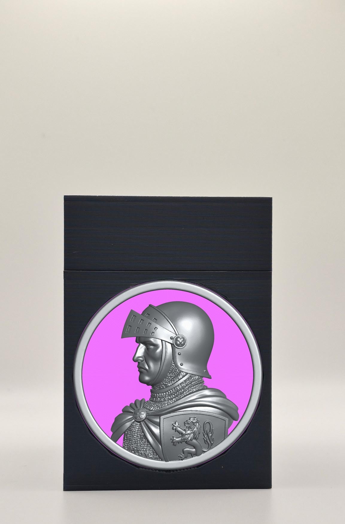 Knight Card Box — Black