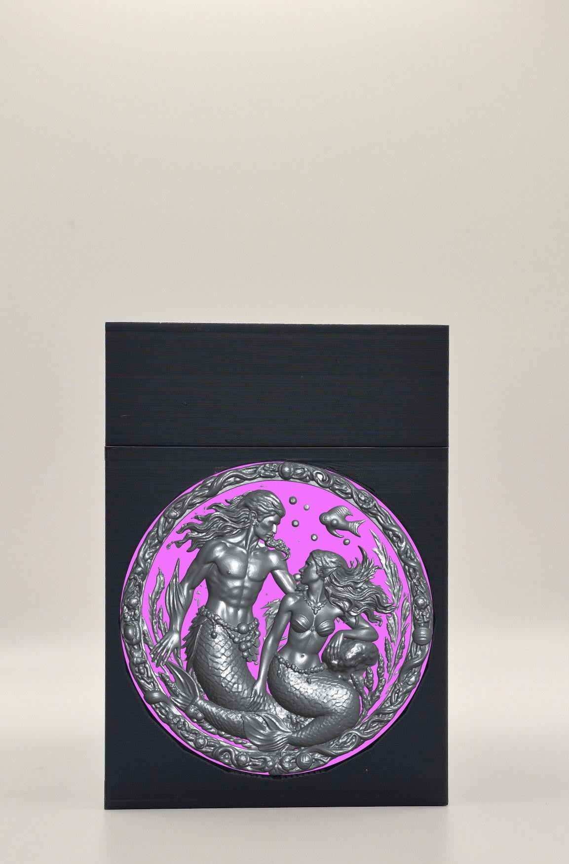 Merfolk Card Box — Black