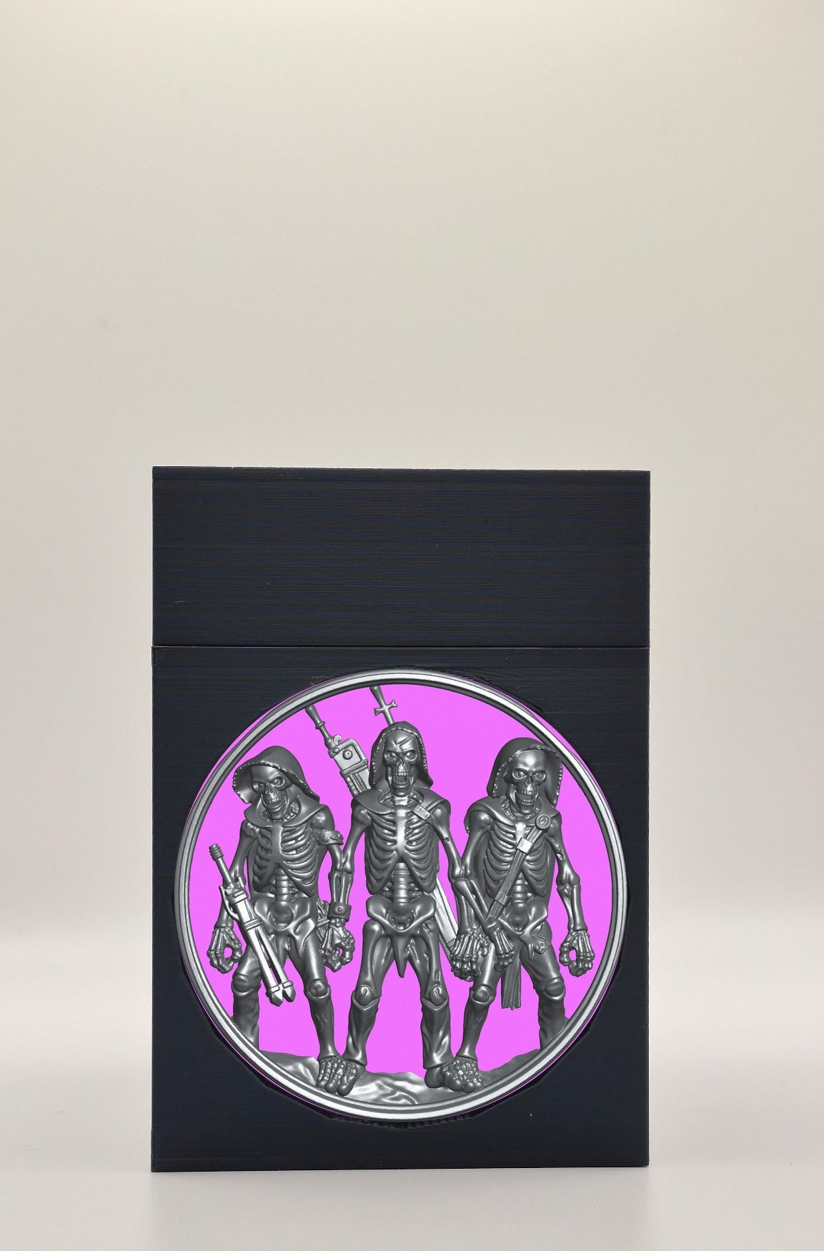 Skeleton Army Card Box — Black