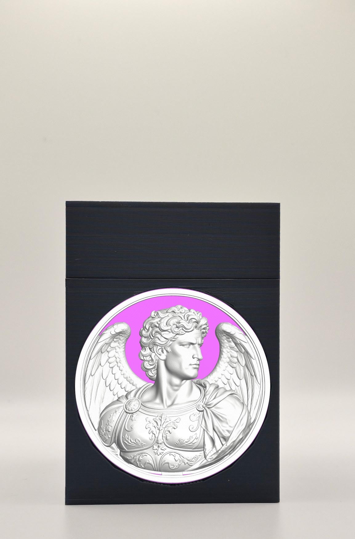 Angel Card Box — Black
