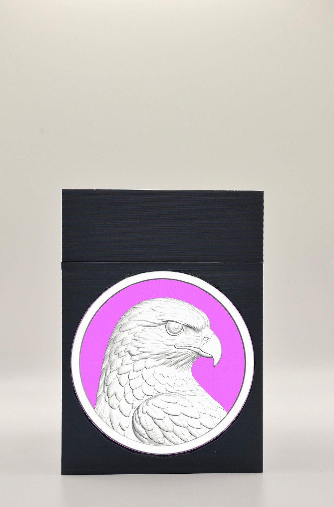 Eagle Card Box — Black